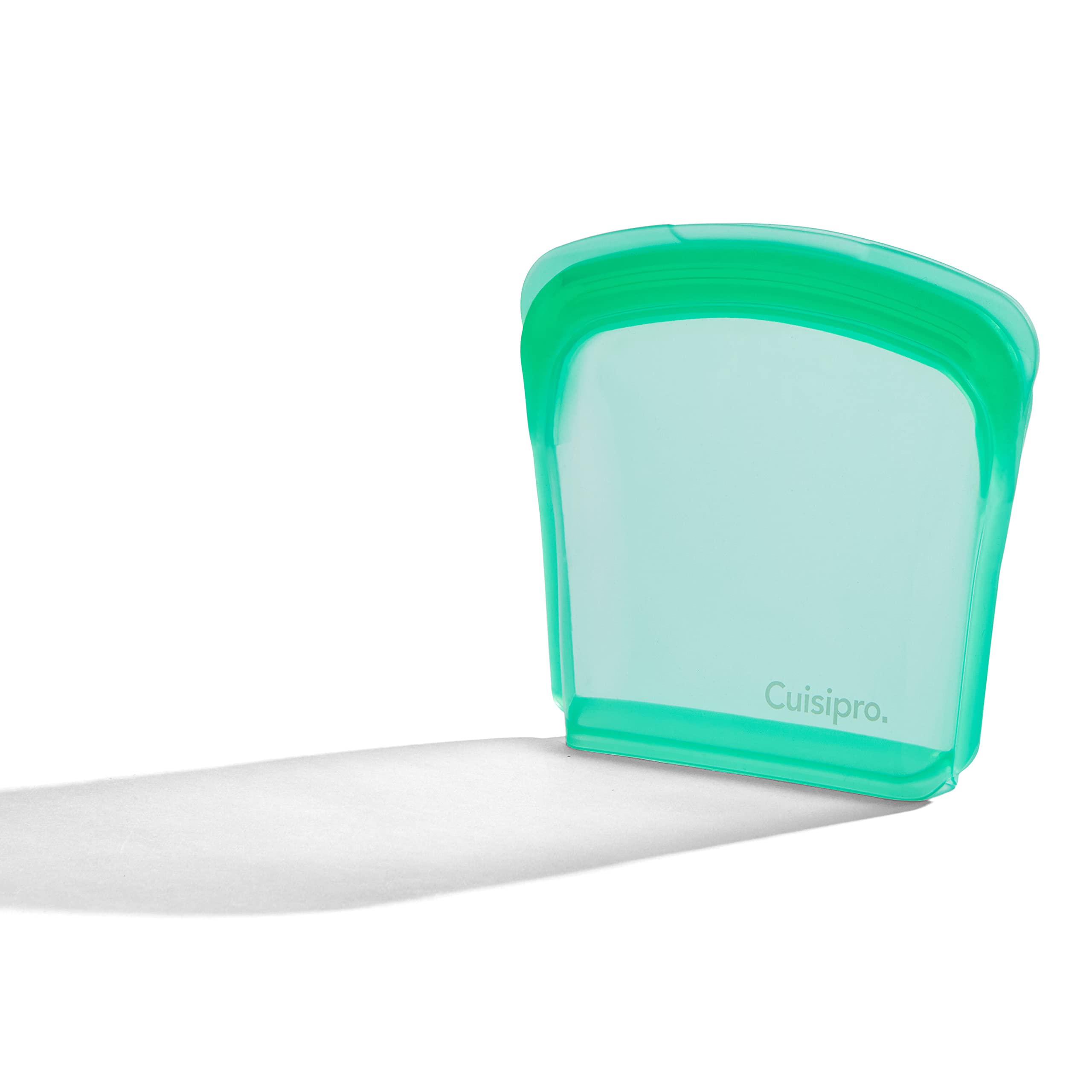 Cuisipro Silicone Reusable Leakproof Bag, 200Ml/6.75Oz, Green