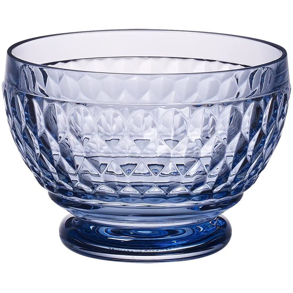 Villeroy & Boch Boston Glass Bowl Set Of 4, Blue