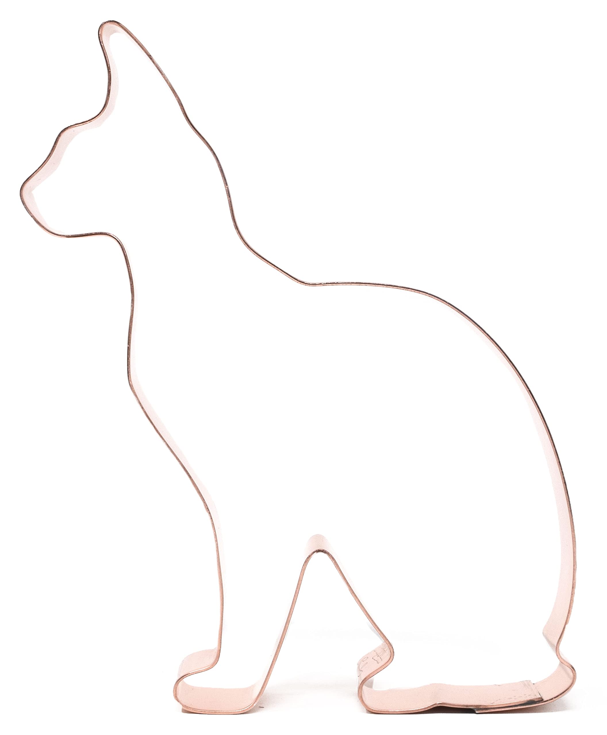Sitting Sphynx Cat Copper Cookie Cutter