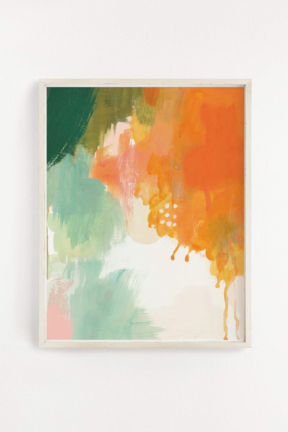 Clementine Kids Art Prints (Abstract Sunset)