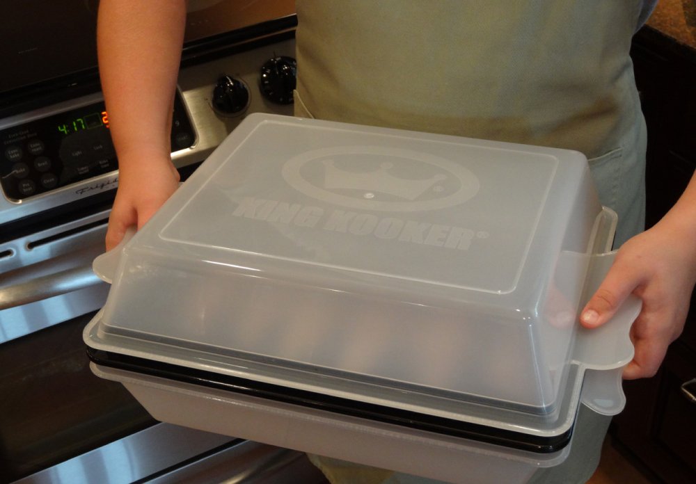 King Kooker 1113Bk Plastic Breader Box With Sifter, One Size, Multi