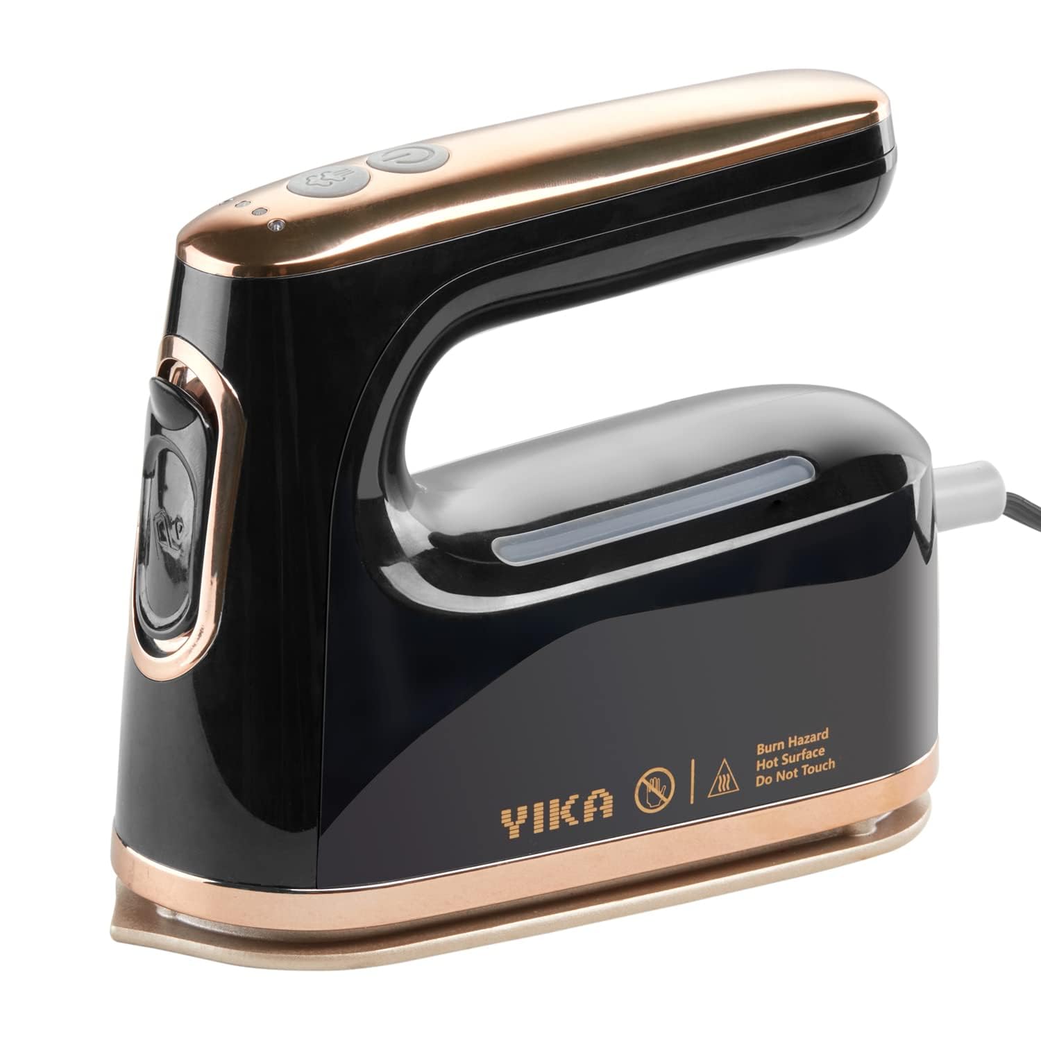 Yika 2-In-1 Steam Iron & Clothes Steamer - Handheld Portable Garment Wrinkle Remover, Fast Heat-Up, Large Soleplate, 300Ml Water