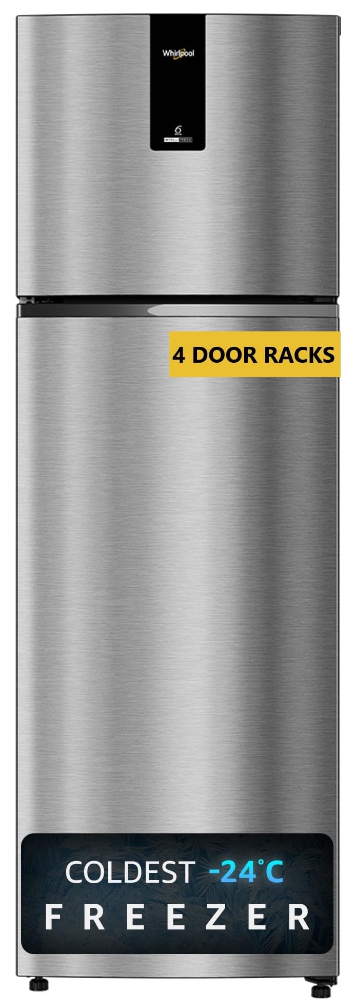 Whirlpool 308 L 3 Star Intellifresh Inverter Frost Free Double Door (If Inv Elt Df355 Titan Steel(3S)Tl, 2024 Model)