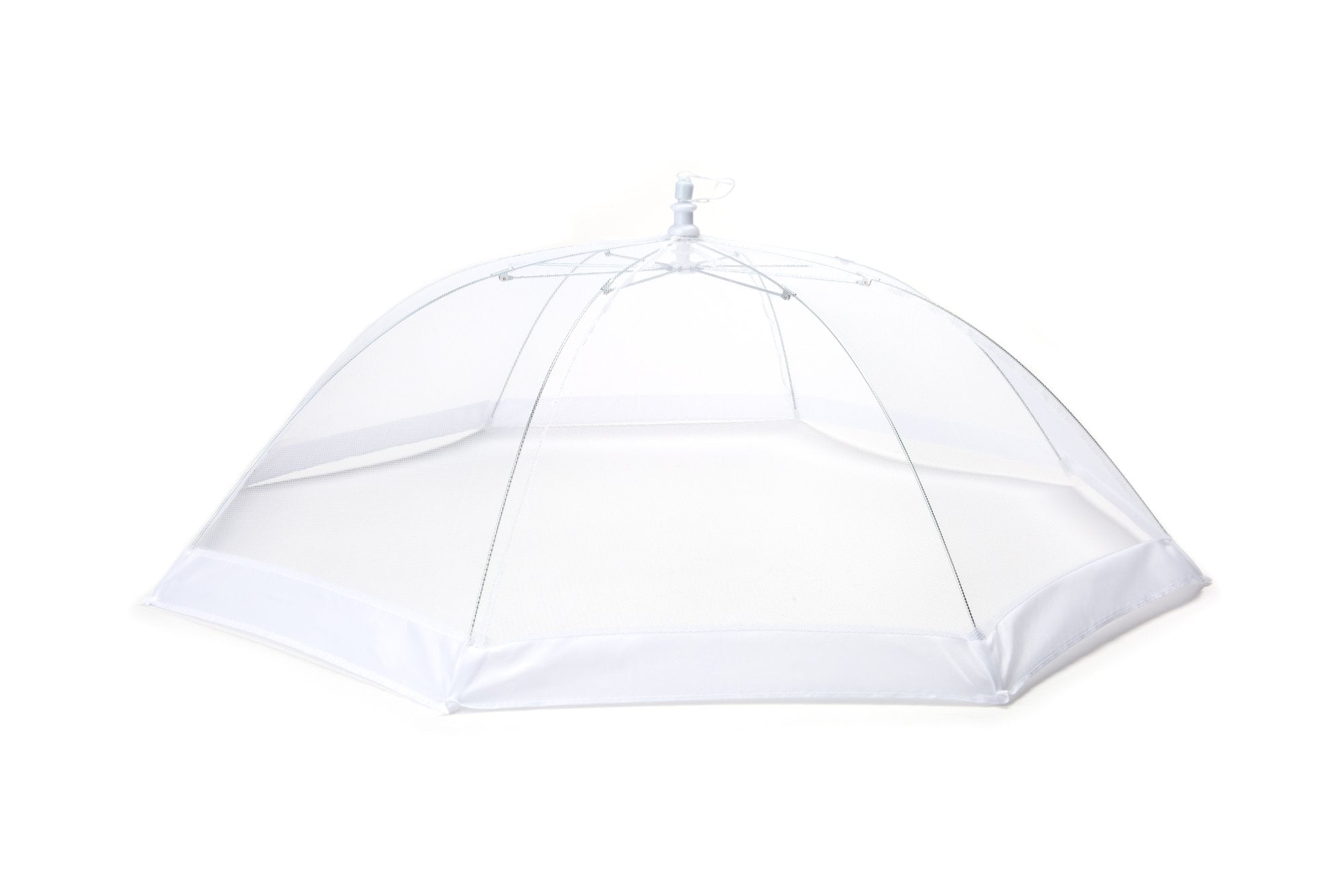 Fox Run Round Food Umbrella, 30'', White
