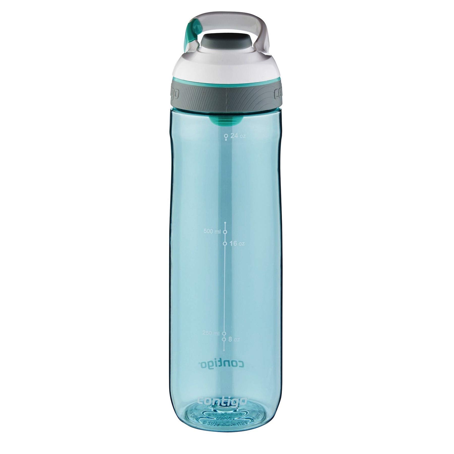 Contigo Autoseal Cortland Water Bottle, 24 Oz, Greyed Jade