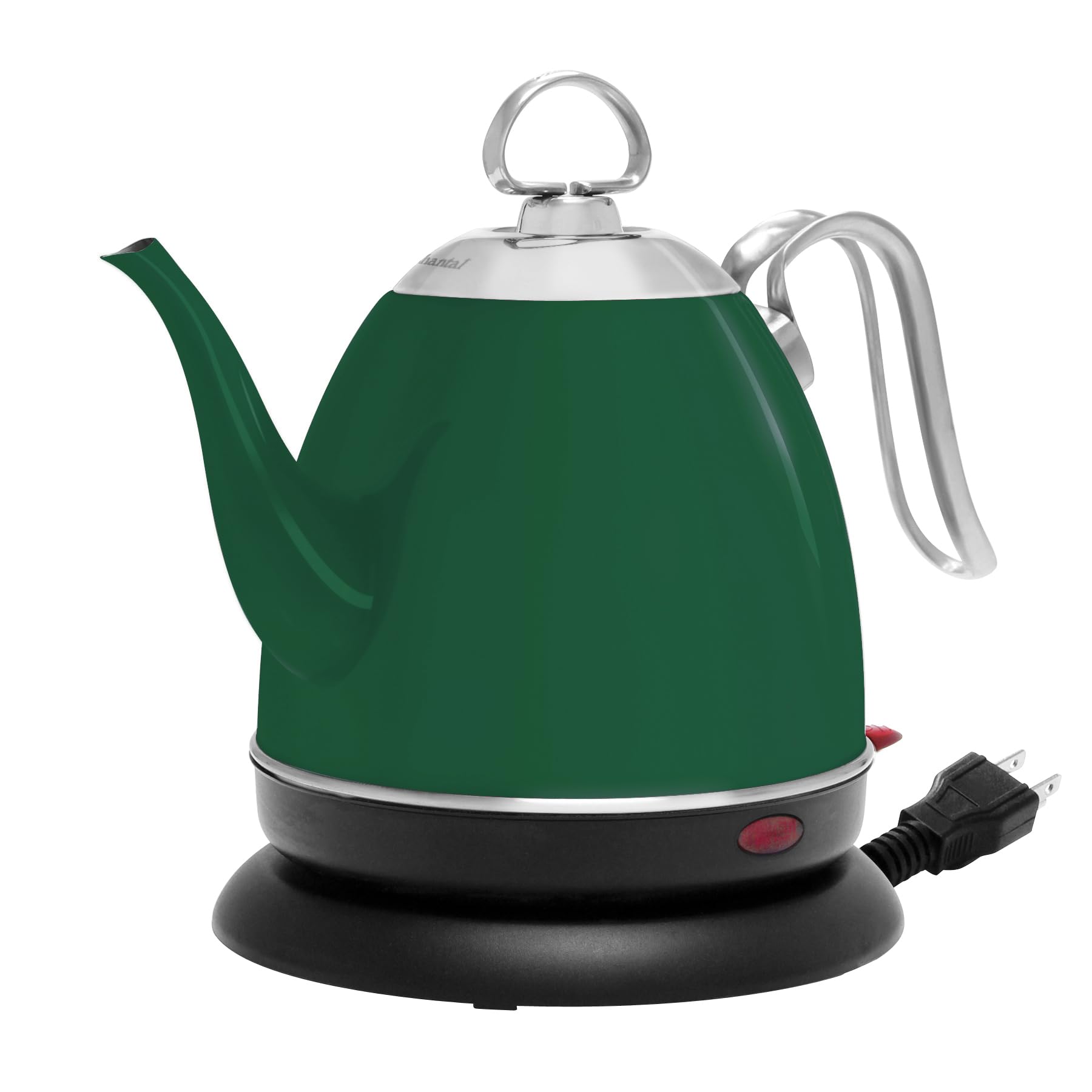 Chantal Mia Electric Kettle, 32 oz (Forest Green)