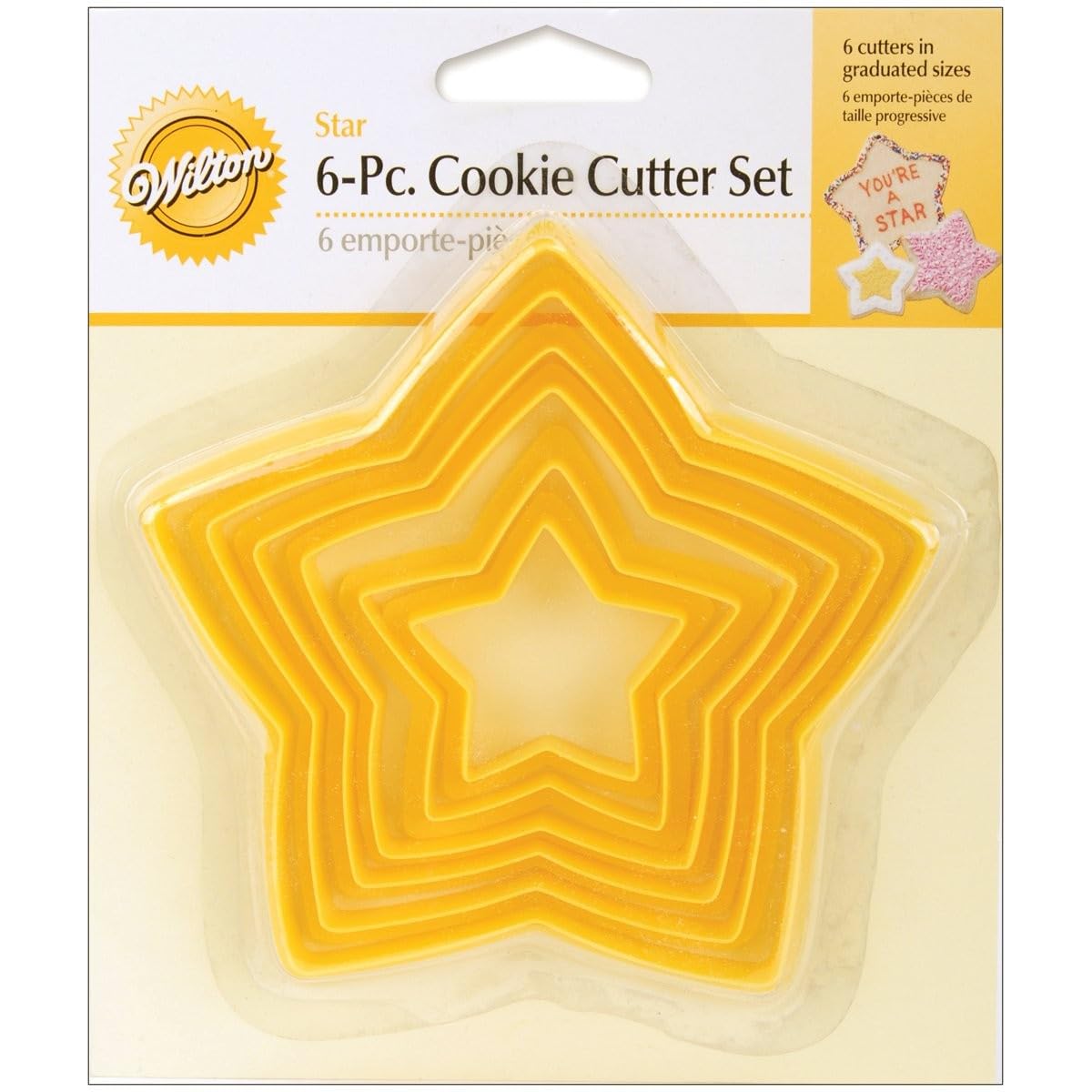 Wilton Set Of 6 Nesting Star Cutters
