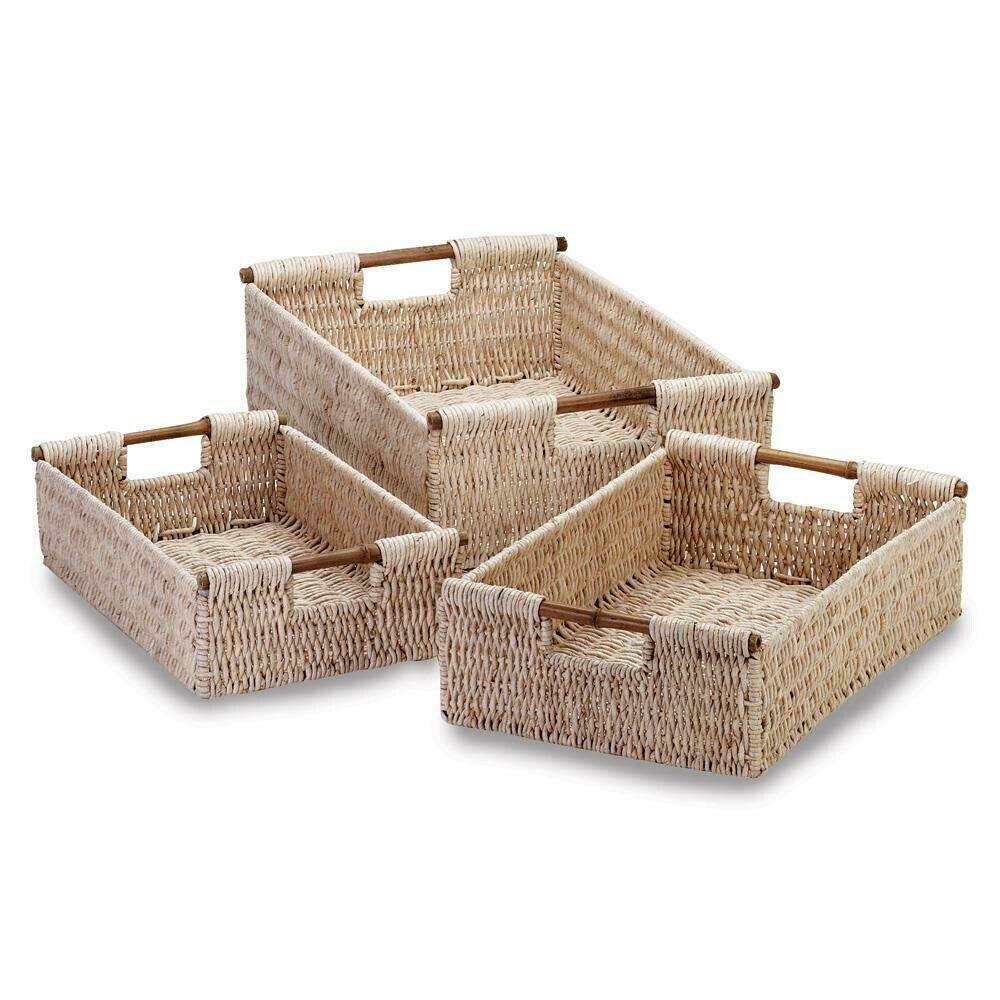 Sunrise Corn Husk Nesting Baskets From Vpn International