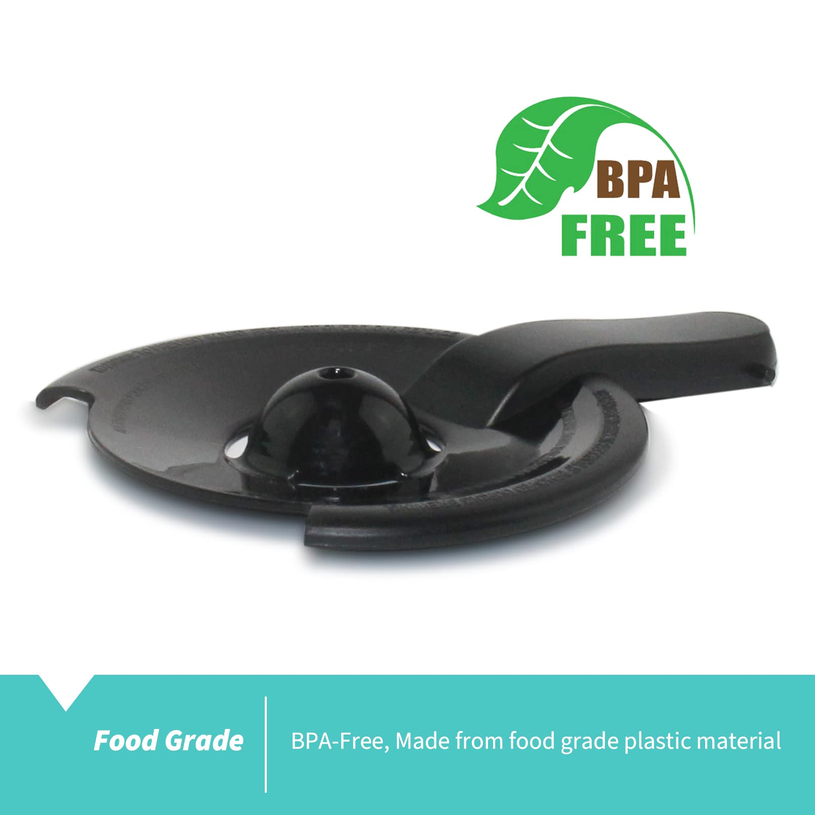 2-Pack Replacement Carafe Lid For Mr. Coffee 12 Cup Glass Coffee Carafe Pot, Part# 112435001000