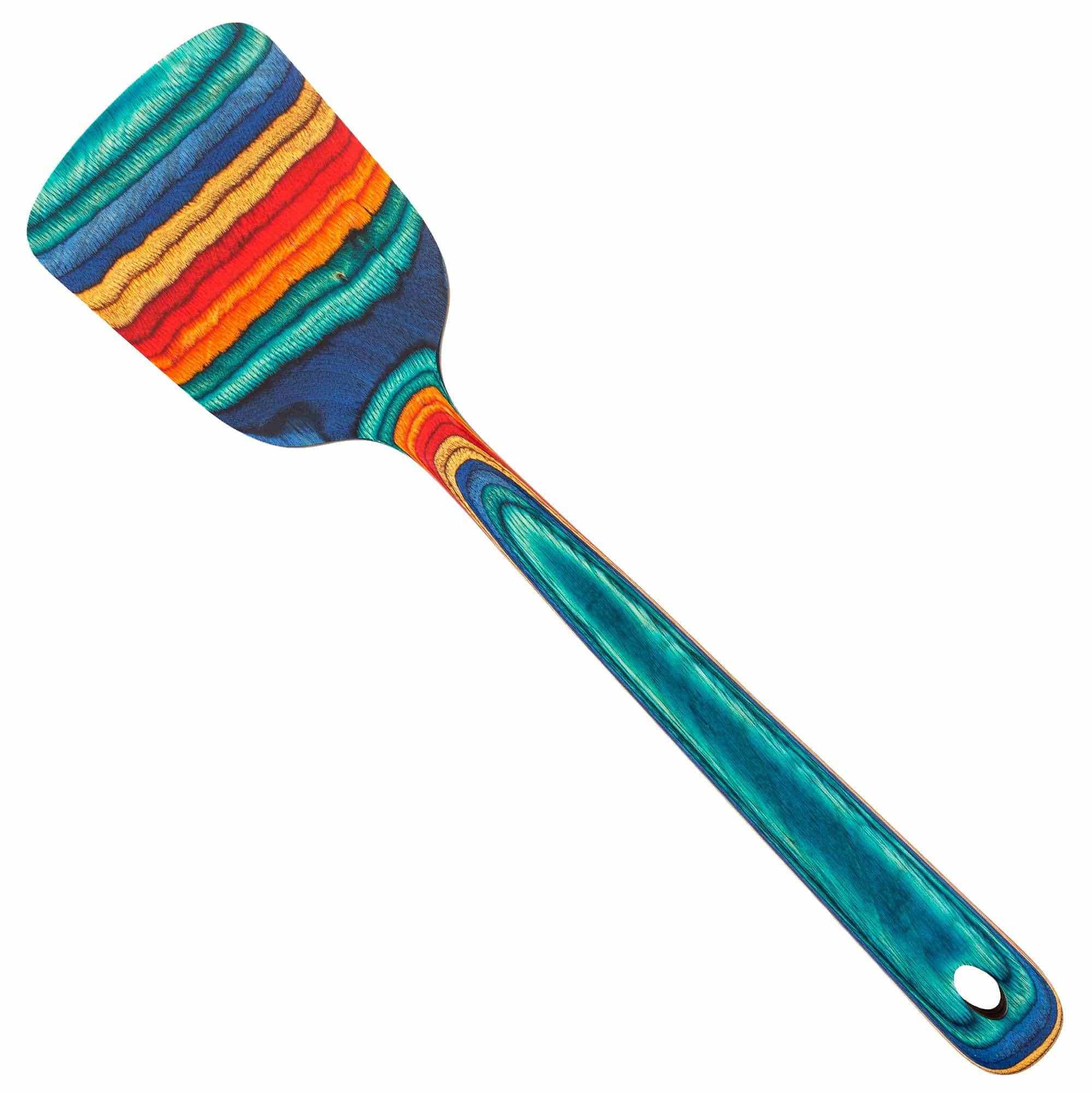 Baltique Montego Bay Collection 12-1/2'' Wooden Spatula, Safe For Nonstick