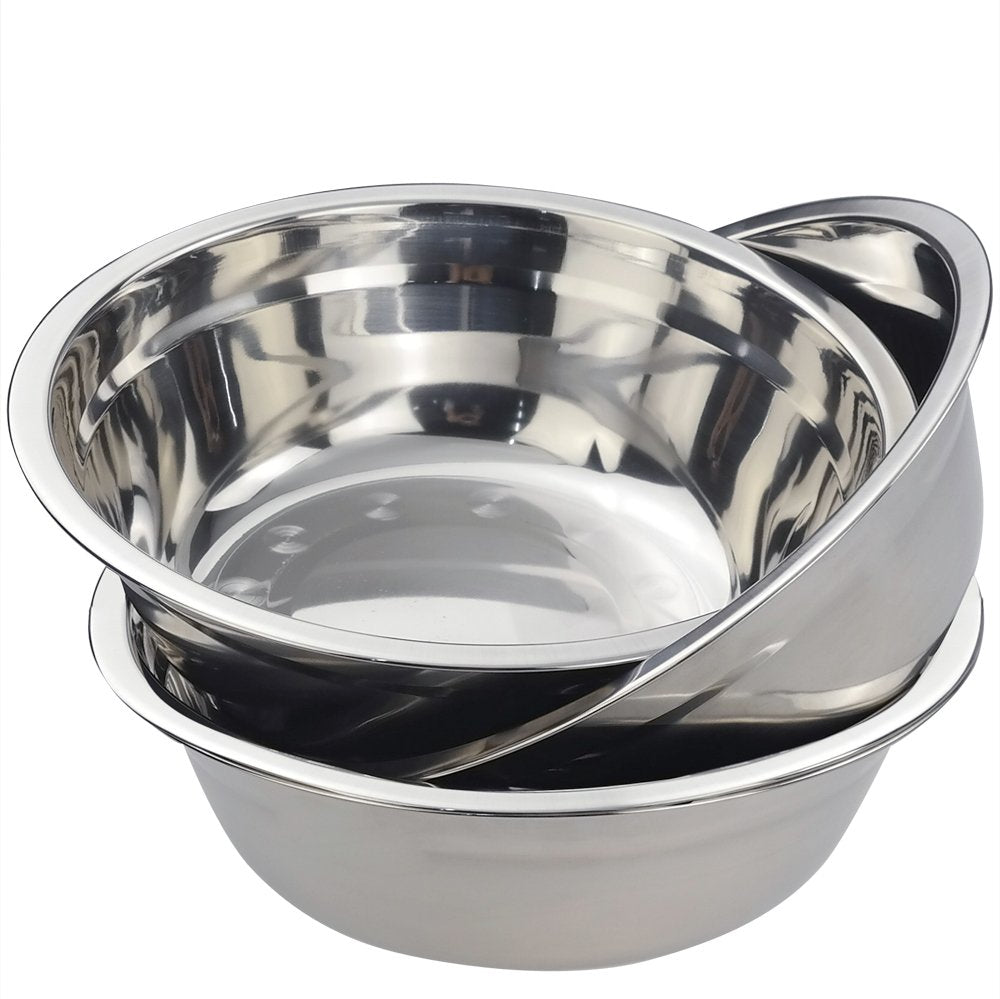 Eagrye Stainless Steel Mixing Bowls/Metal Prep Bowls, Set Of 4