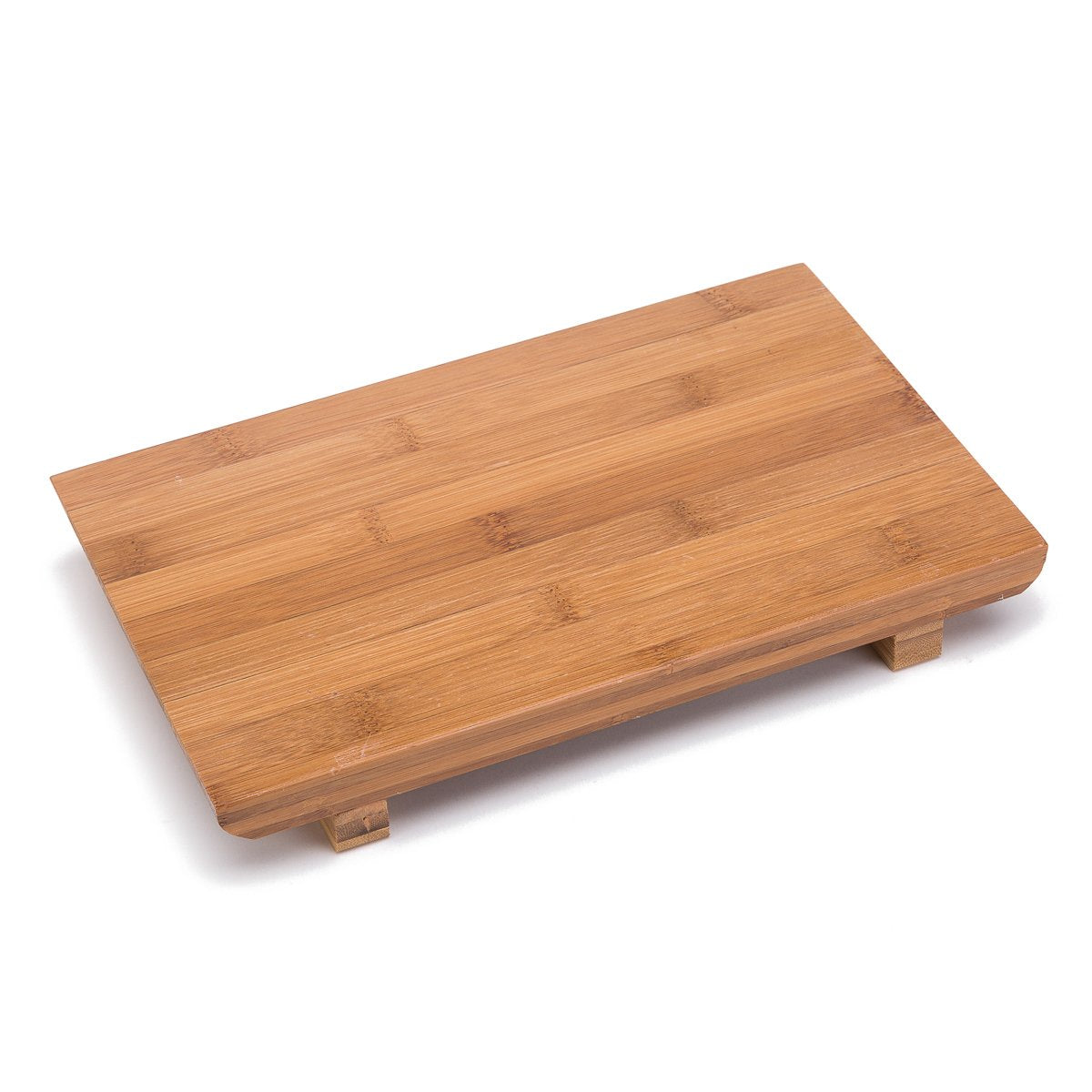 Thy Collectibles Sashimi Sushi Bamboo Serving Geta Plate - Japanese Style Tableware Bamboo Sushi Board Cutting Tray (L9.4 X W5.9