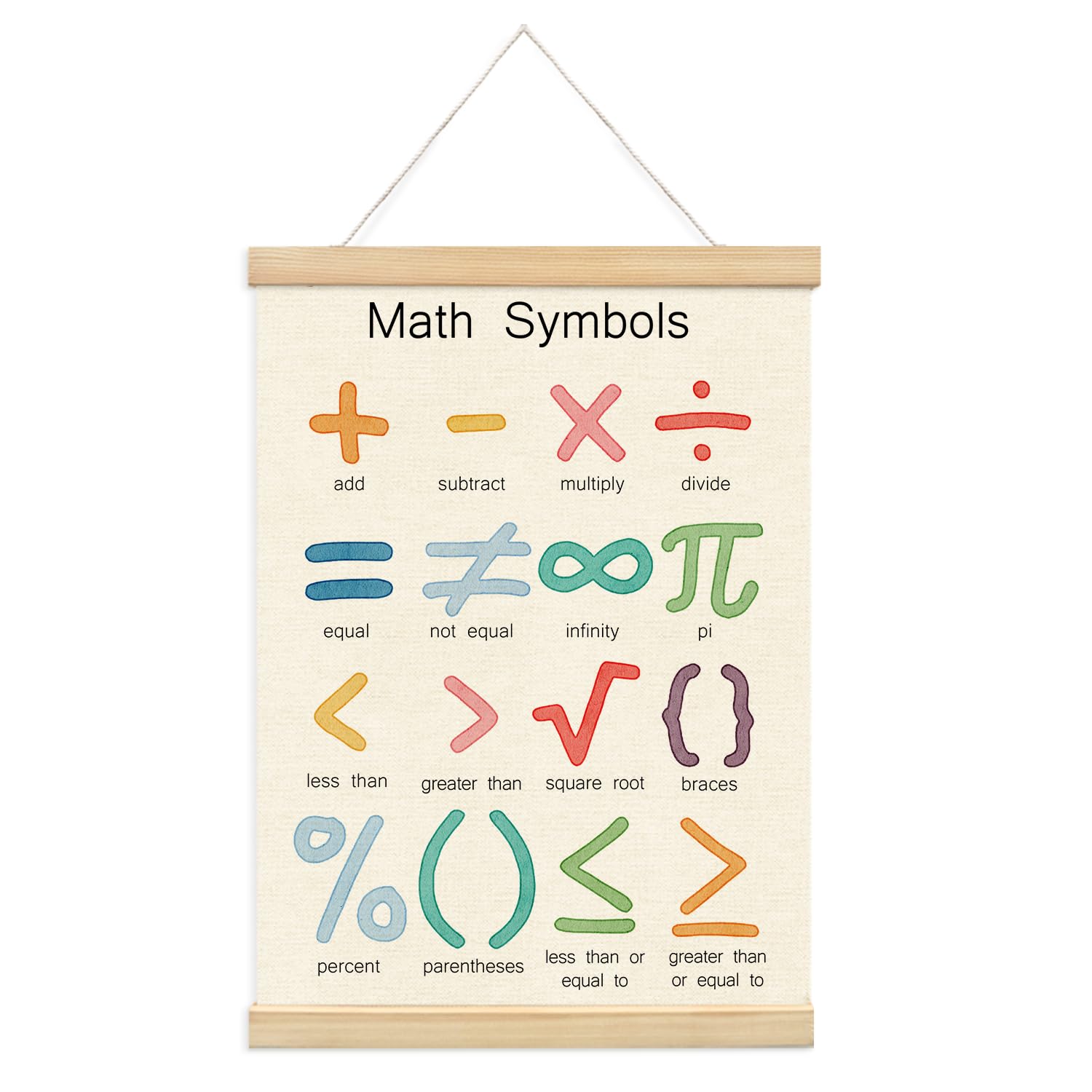Lacama 217-Ms-Gh-Math Poster Hanger Frame
