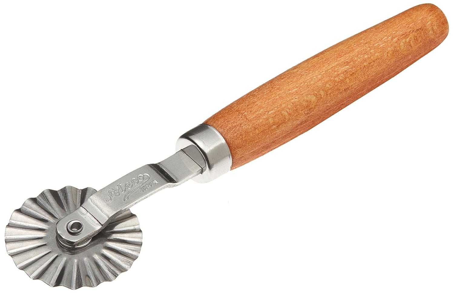 Ateco Fluted Pastry Wheel, 5.75 Inch, Silver
