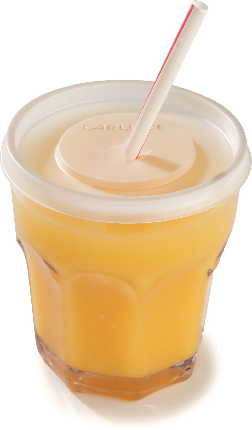 Carlisle FoodService Products Louis Clear Tumbler Short Glass for Restaurants  Catering  Kitchens  Plastic  12.3 Ounces  Clear  (Pack of 24)