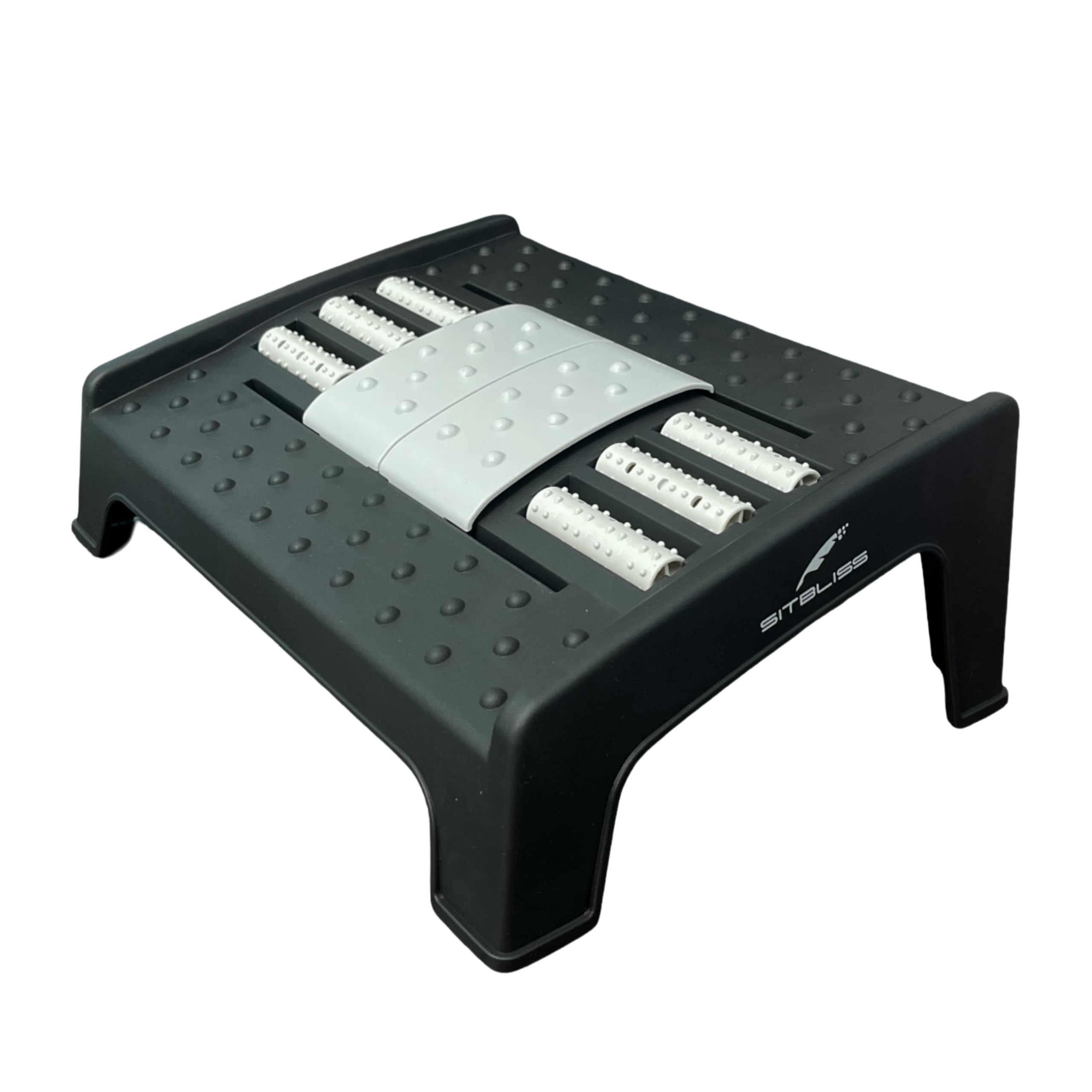 Sitbliss Foot Rest Under Table With Massage Texture & Roller | Ergonomic Footrest For Office Desk | Foot Rest For Chair & Sofa |