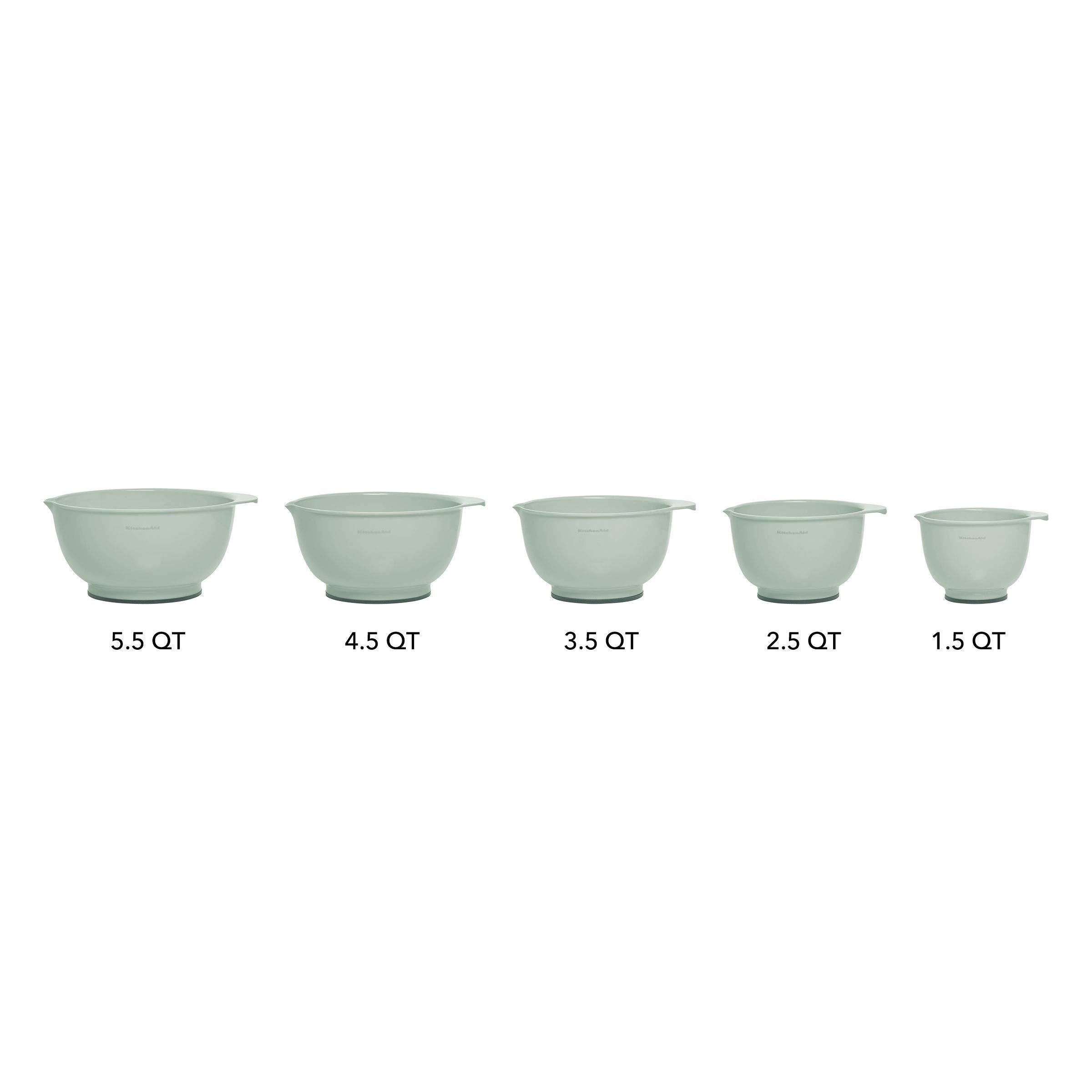 Kitchenaid - Ke178Ospia Kitchenaid Classic Mixing Bowls, Set Of 5, Pistachio