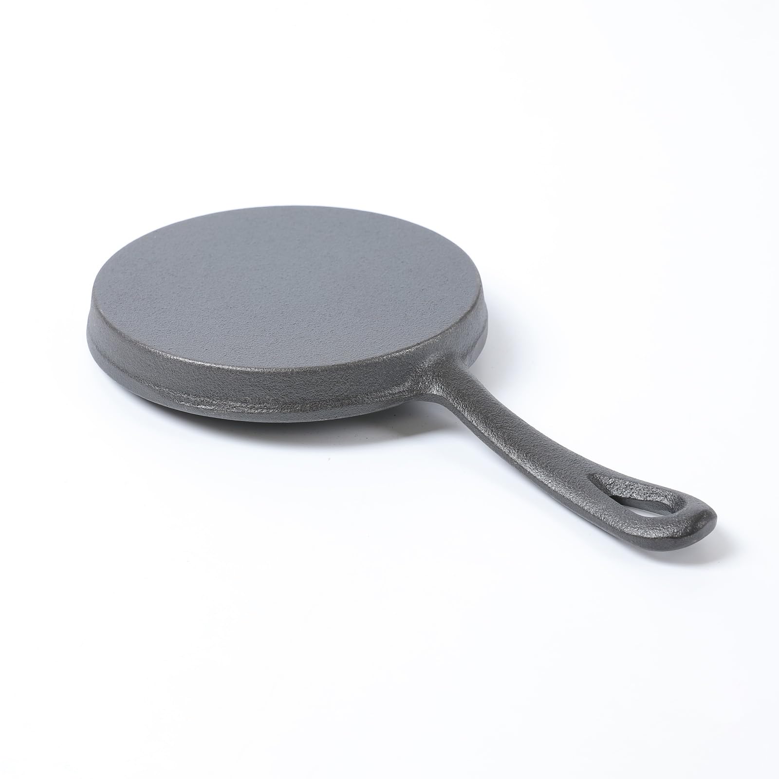 Hawok Cast Iron Mini Round Griddle-5'' Crepe Pan-Pre-Seasoned Skillet Set Of 6