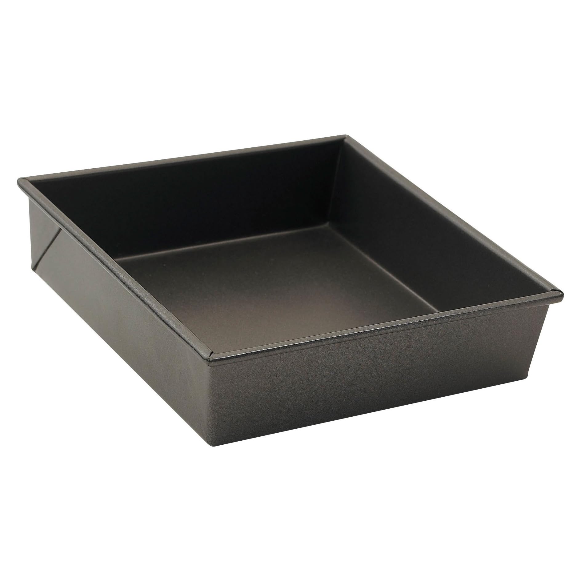 WINCO Square Non-Stick Cake Pan, 8-Inch by 8-Inch, Aluminized Steel