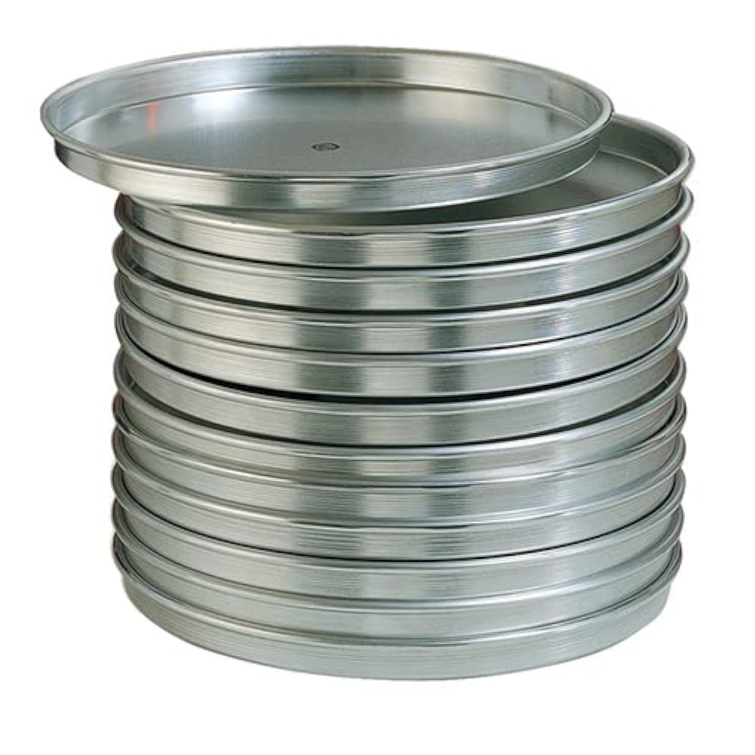 American Metalcraft Ha80102 Straight Sided Pan, 14 Gauge Thickness, 10'' Dia., 2'' H, Aluminum