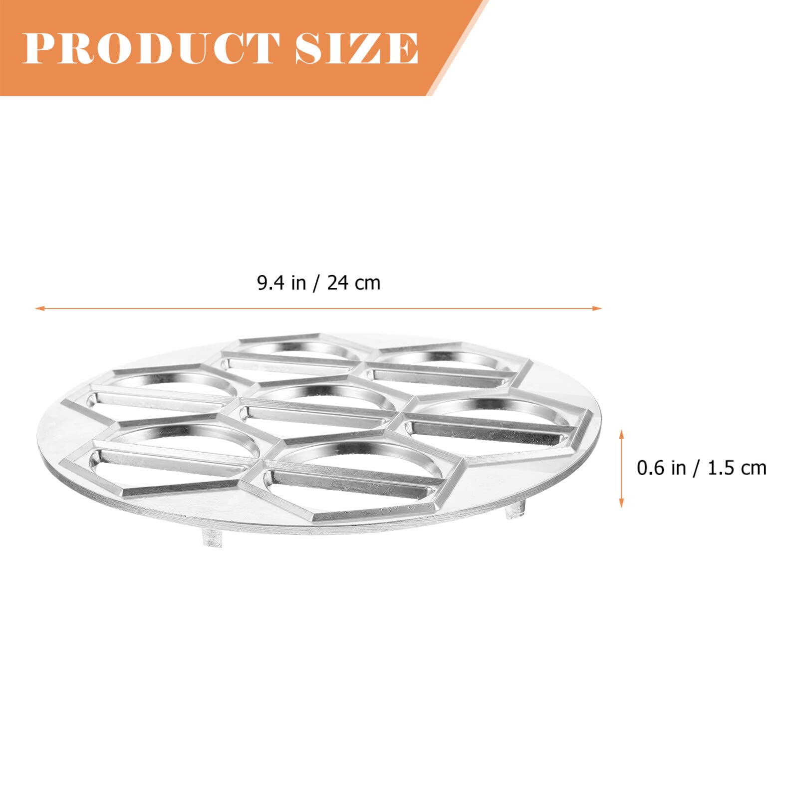 Luxshiny Russian Ravioli Maker Dumplings Pelmeni Maker Metal Pelmeni 14 Holes Pelmeni Meat Dumplings Maker Siberian Pelmeni Meat