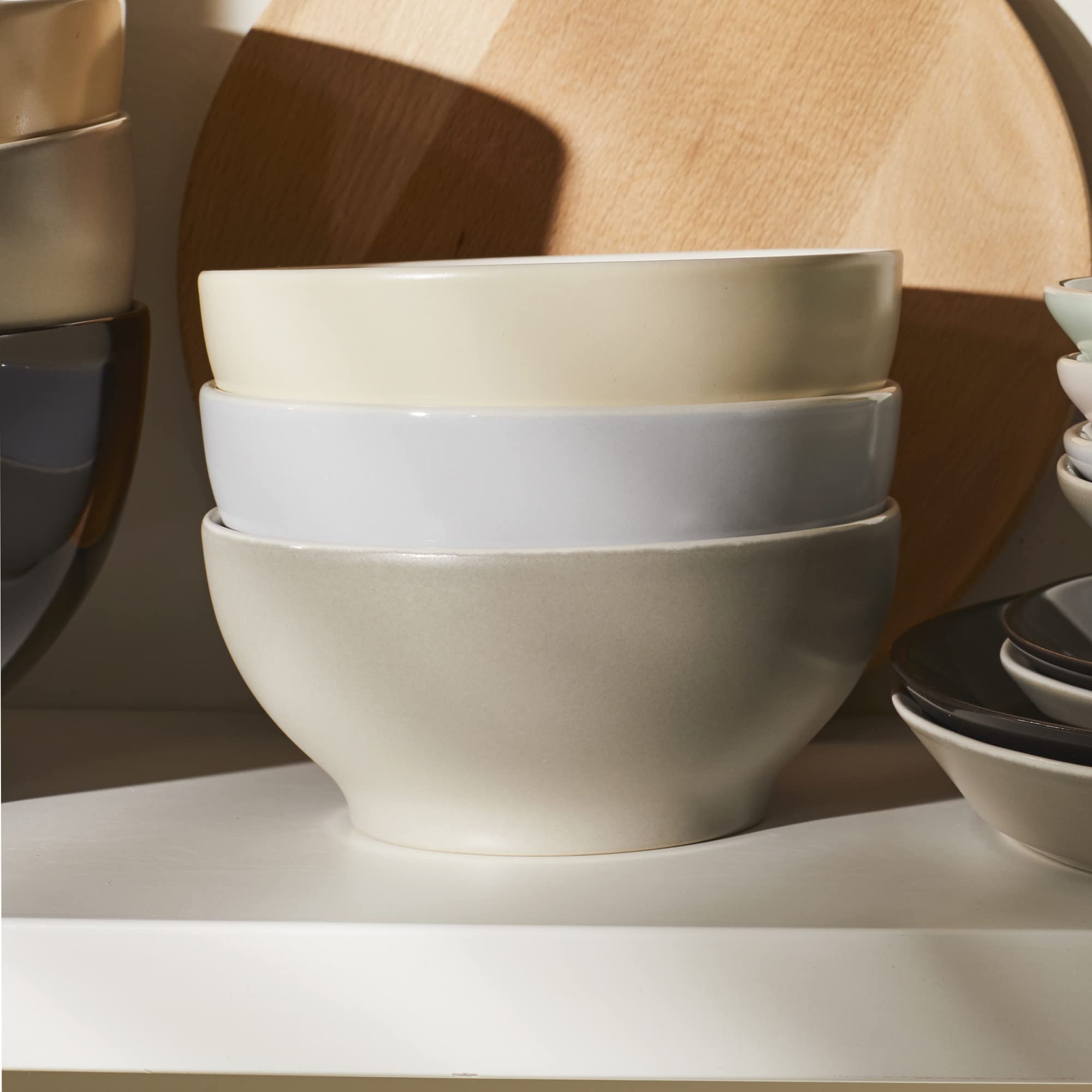 Alessi Lg Tonale Big Bowl, Light Grey