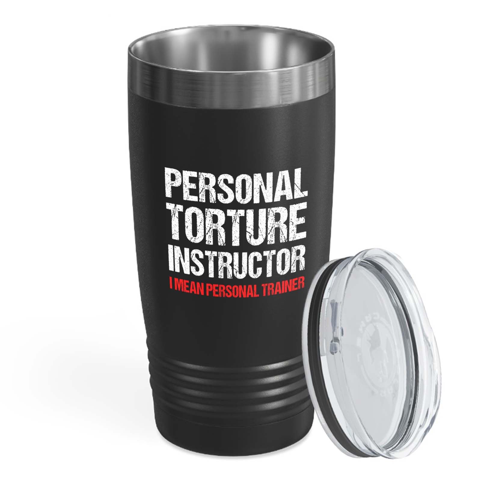 Personal Trainer Black Edition Viking Tumbler 20oz - Prsnal - Fitness Instructor Personal Trainer Gifts for Fitness Instructor
