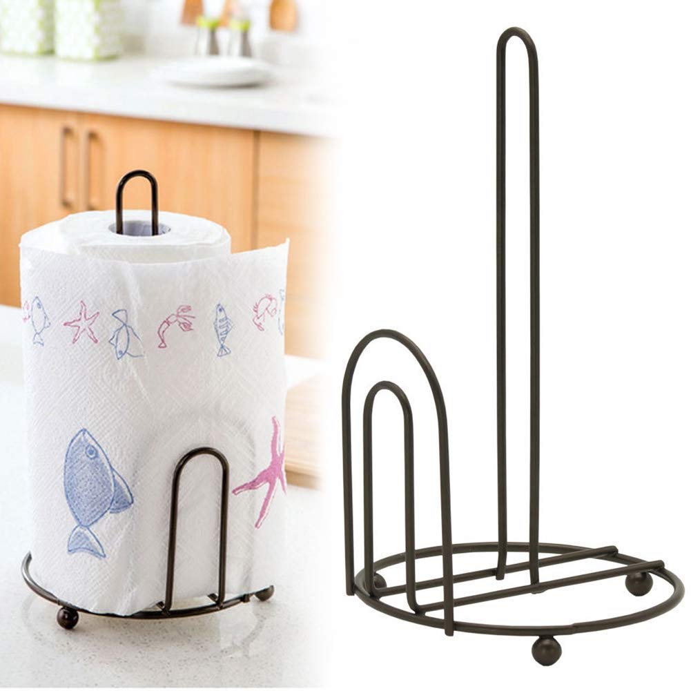 Craftland Wrought Iron Gate Shape Tissue Paper/Towel/Roll/Napkin Holder/Dispenser For Kitchen Bathroom And Dining Table (Gate Sh