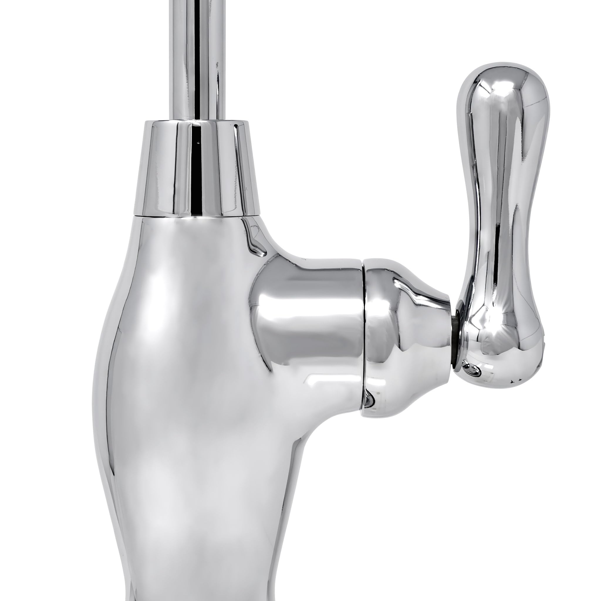 Metpure Ro Faucet Reverse Osmosis Drinking Water Air Gap Filtration System Water Dispenser Spout (Chrome) With Pre-Inserted Tubi