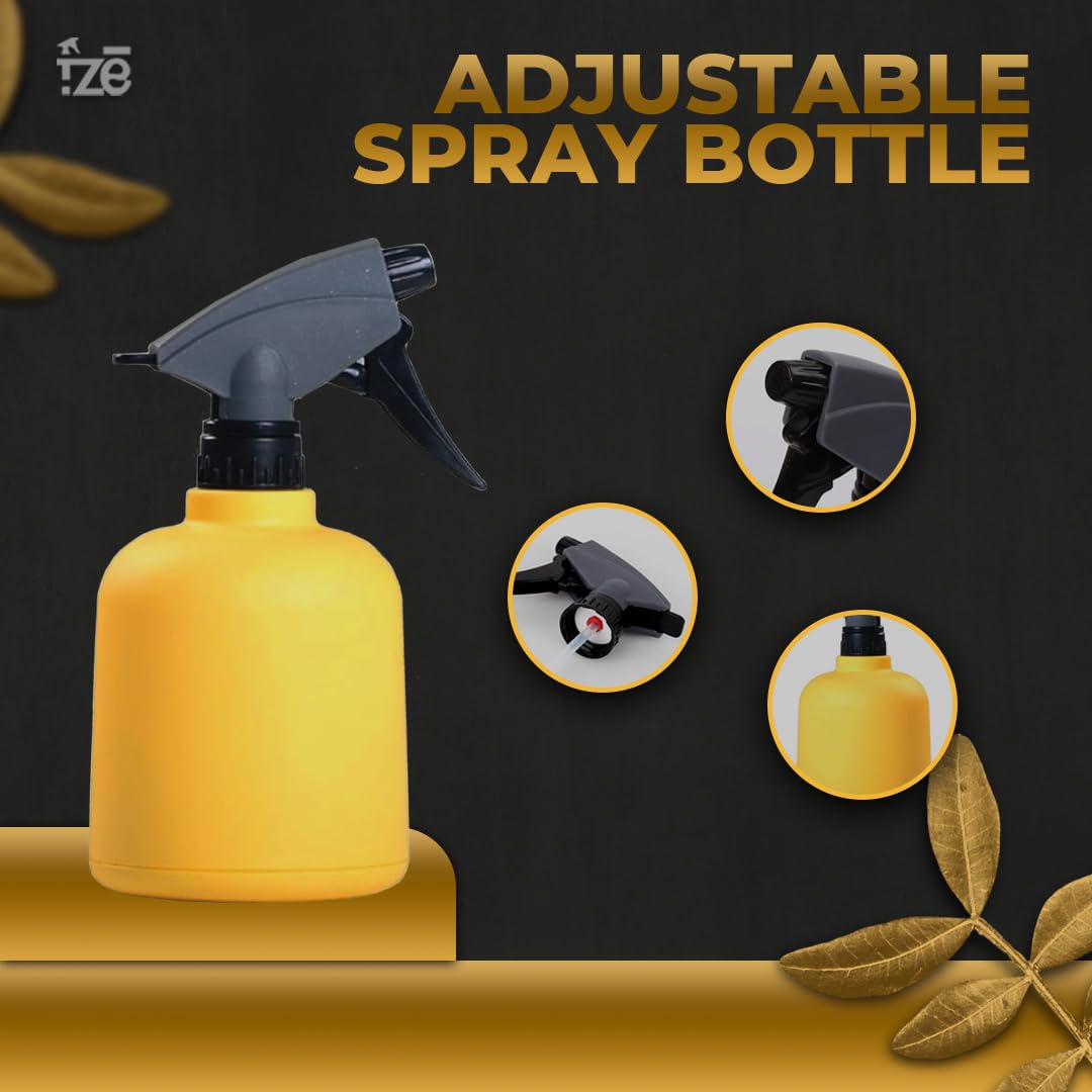 Fze Spray Bottles Pack Of 2, 20 Oz/600Ml, Portable Plant Spray Bottle, Portable Handhold Shower Spraying Pot Sprinkler Small Hou