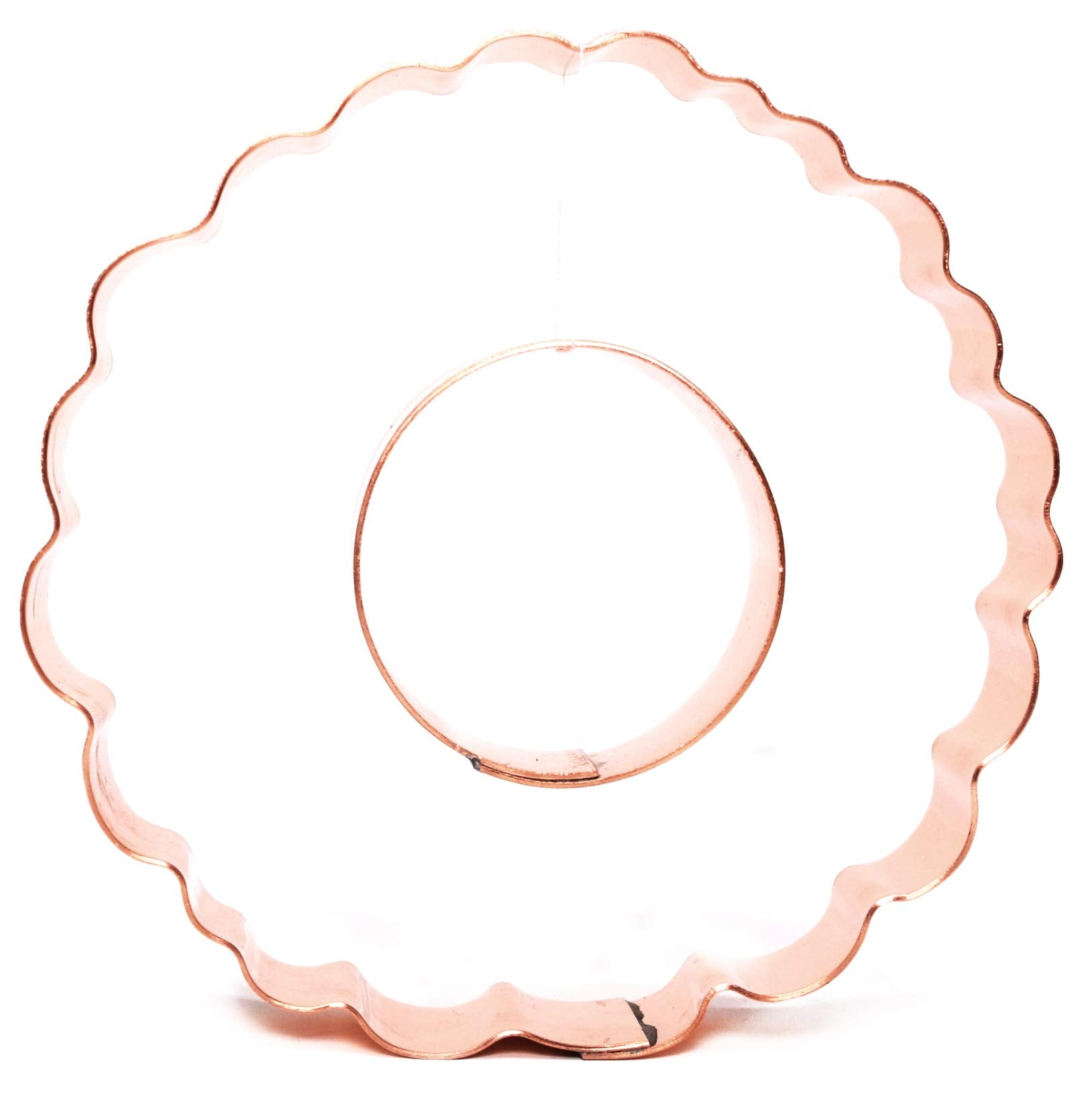 Christmas Wreath Copper Cookie Cutter
