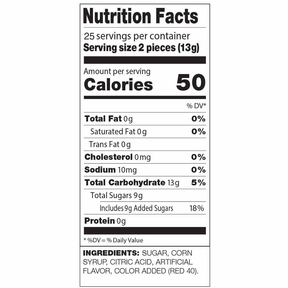 Dum Dums Lollipops Fruit Punch Flavors - 50 Count Bag, Red & White