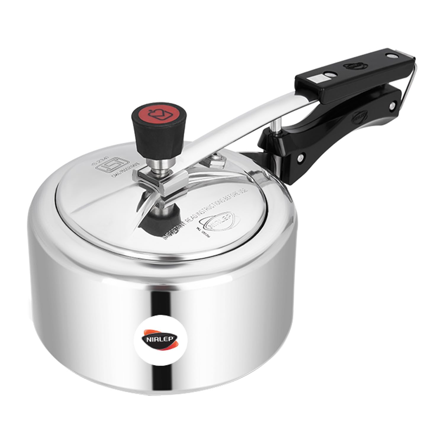 Nirlep Nutrihealth 3 Litre Inner Lid Aluminium Pressure Cooker