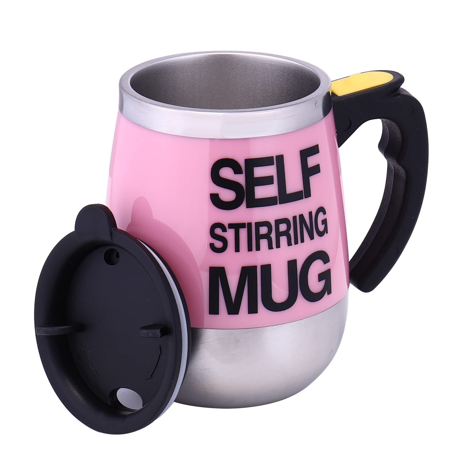 Iampdd Self Stirring Mug Auto Self Mixing Stainless Steel Cup For Coffee/Tea/Hot Chocolate/Milk Mug For Office/Kitchen/Travel/Ho
