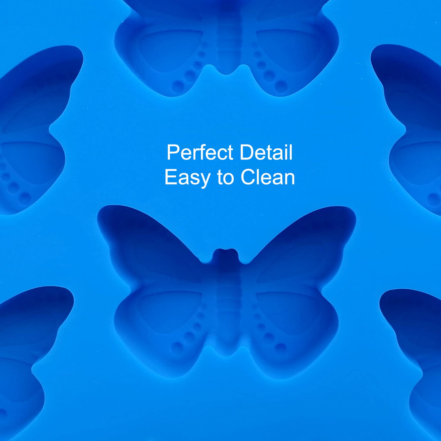 Scivokaval Butterfly Mold Silicone Cake Mold Butterfly Shape Ice Cube Tray Non Stick For Chocolate Candy Baking Soap Pudding Jel
