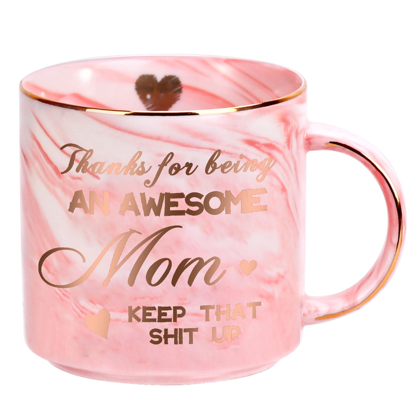 Ulrhpc Stocking Stuffers for Women - 12 OZ Funny Coffee Mug,Valentines Day Gifts for Her,Christmas Birthday Galentines Mothers D