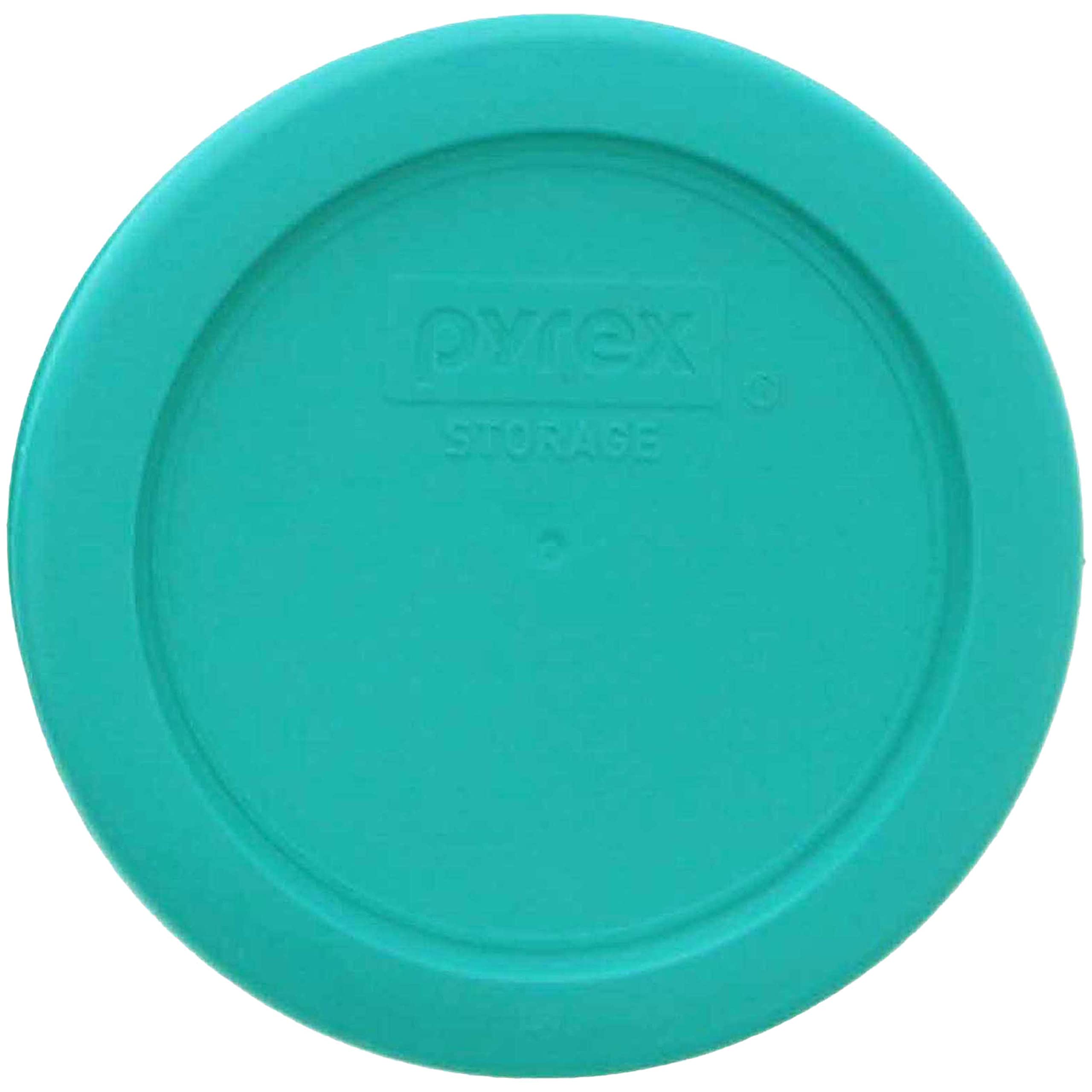 Pyrex (4 7202 1-Cup Glass Bowls And (4) 7202-Pc 1-Cup Turquoise Lids Made In The Usa