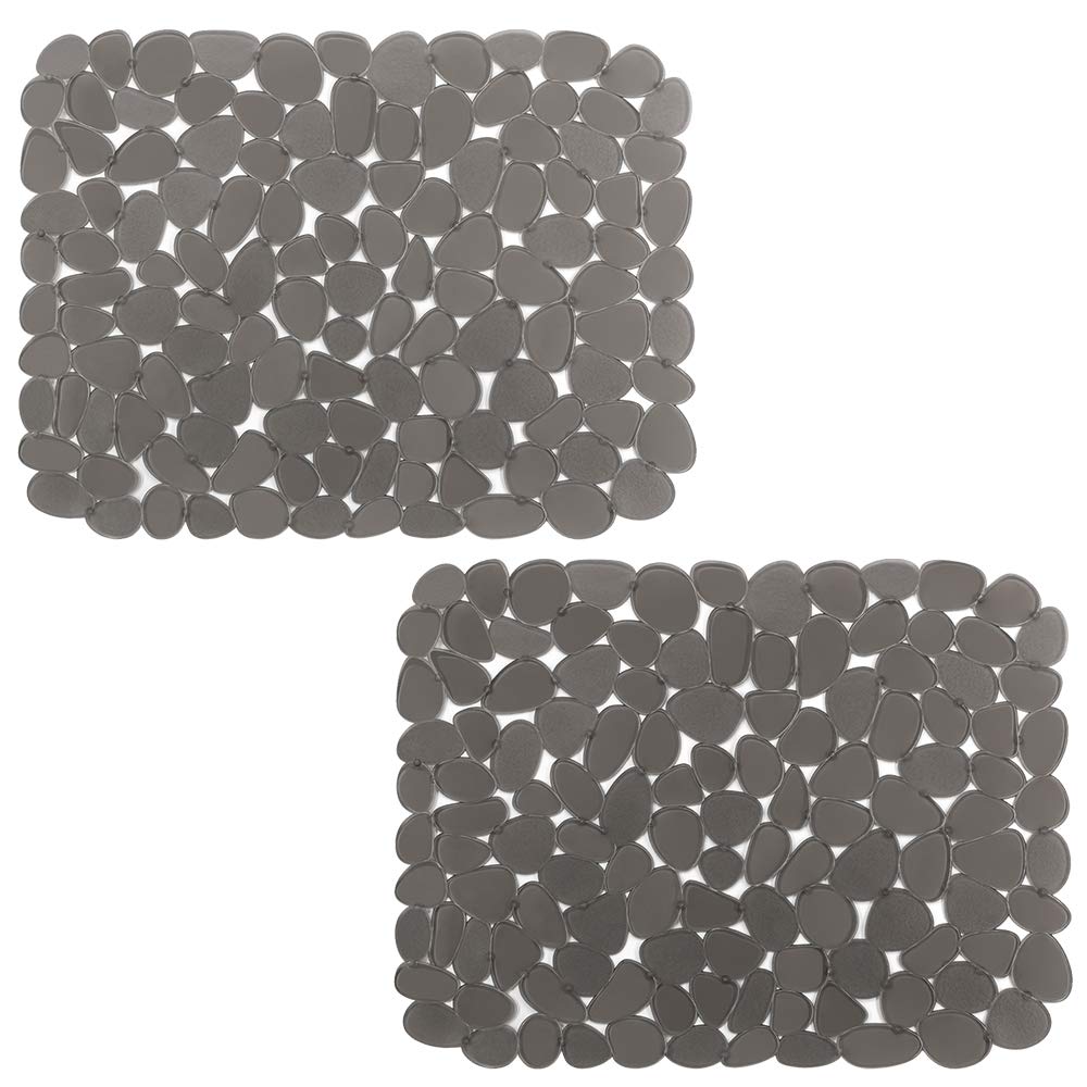 Yolife Pebble Sink Mats For Stainless Steel Sink, Pvc Sink Saddle Protectors Kitchen Sink Mat For Porcelain Sink, Dishes And Gla
