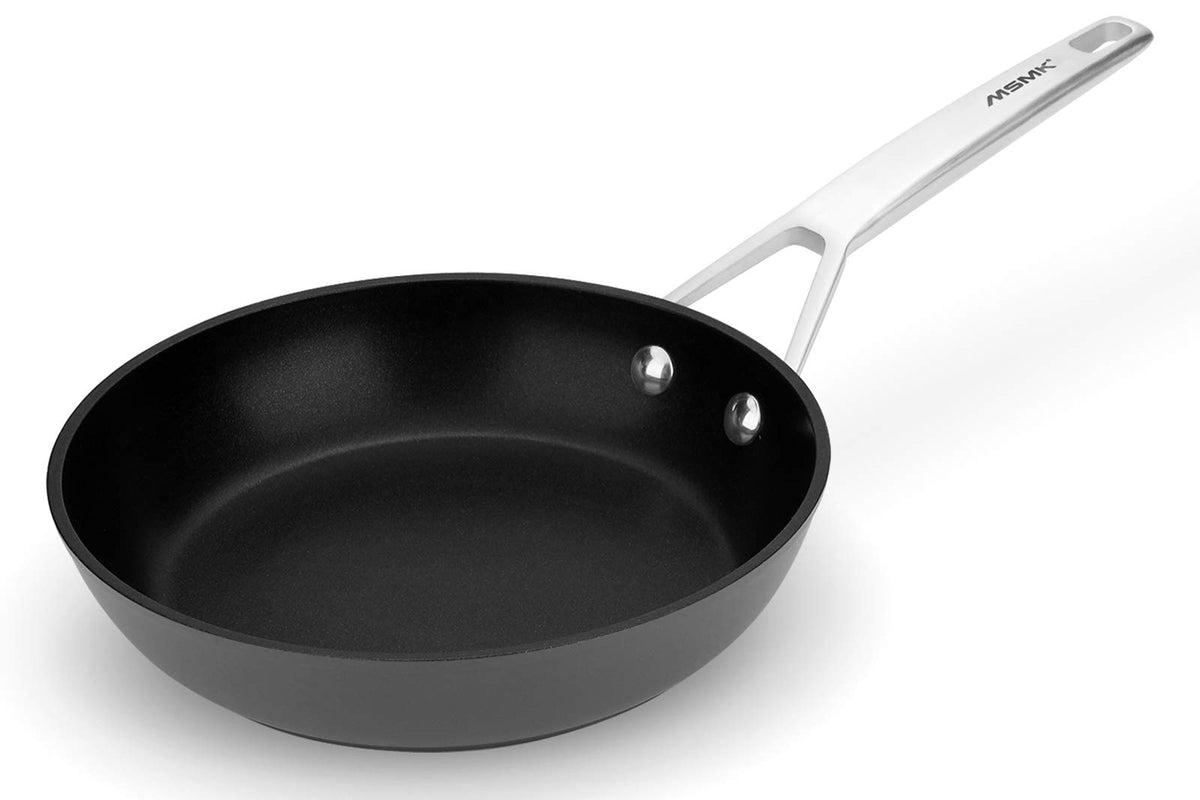 Msmk Small Frying Pan, 8-Inch Nonstick Durable Egg Omelet Skillet With Stay-Cool Handle, Limestone Non Stick Coating From Gre, 4