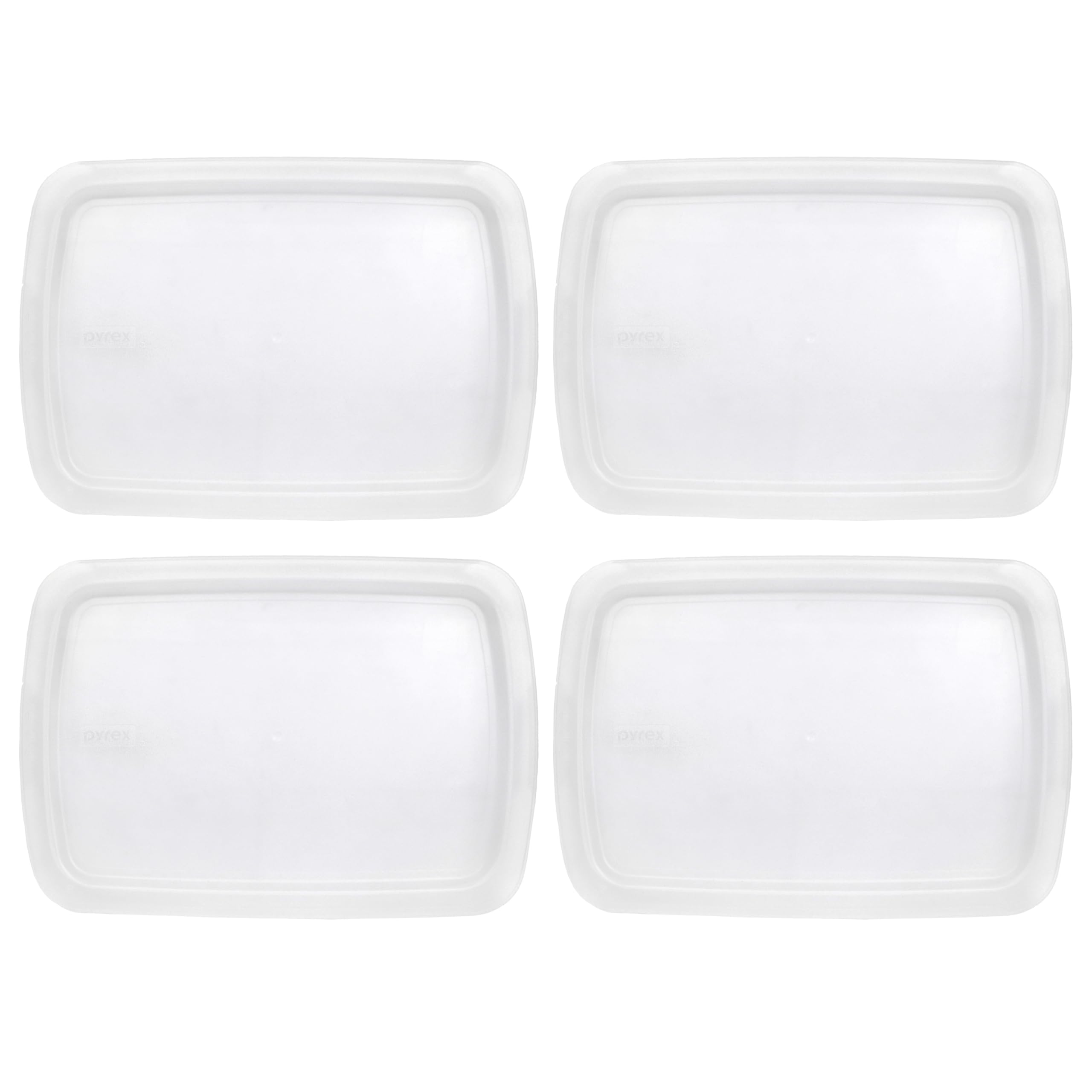 Pyrex C233PC 3qt Clear Easy Grab Replacement Lid (4Pack)  Made in USA