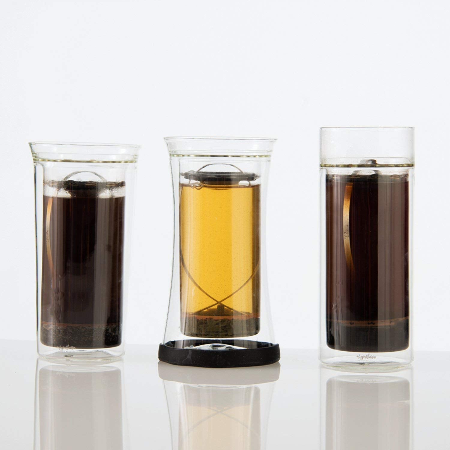 Highwave Bigfish Single Serve Coffee French Press Or Tea Press, 16 Ounces (Kiwi Green)