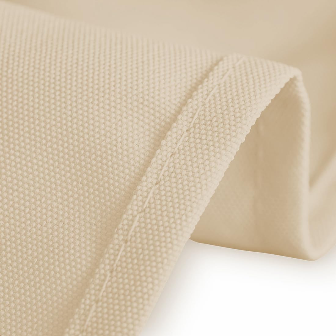 Ltc Linens Rectangular Tablecloth Beige - 70X120 Inch Rectangle Table Cloth For 6-8 Ft Table - Wrinkle Resistant Polyester Cloth