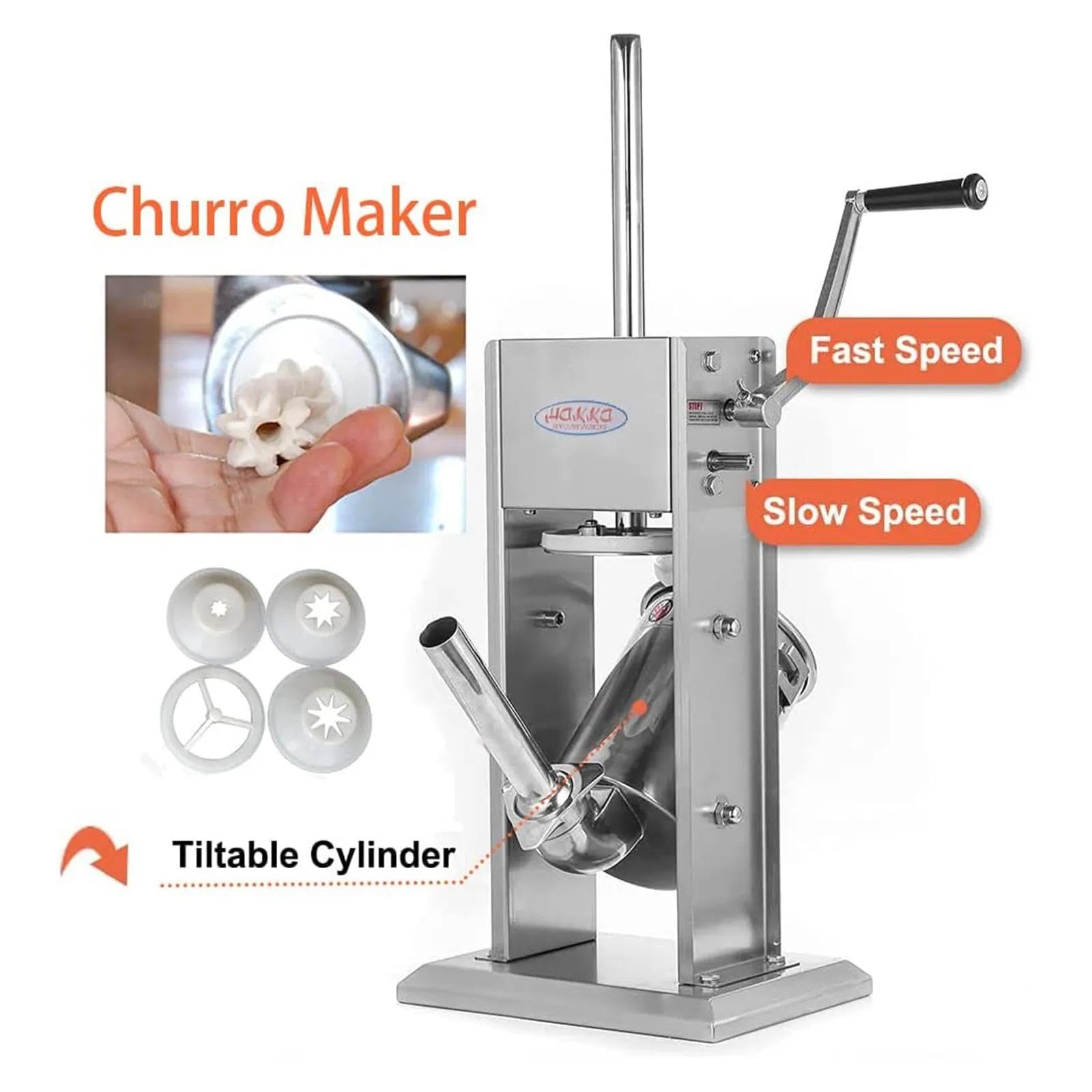 Hakka Churro Maker Accessories For Sausage Stuffer And Spanish Churro Extruder Machines