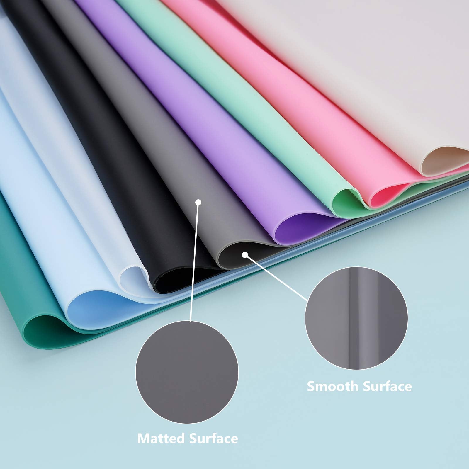 Gartful Extra Large Silicone Mats For Countertop, 28'' By 20'' Multipurpose Mat, Counter Table Protector, Desk Saver Pad, Placem