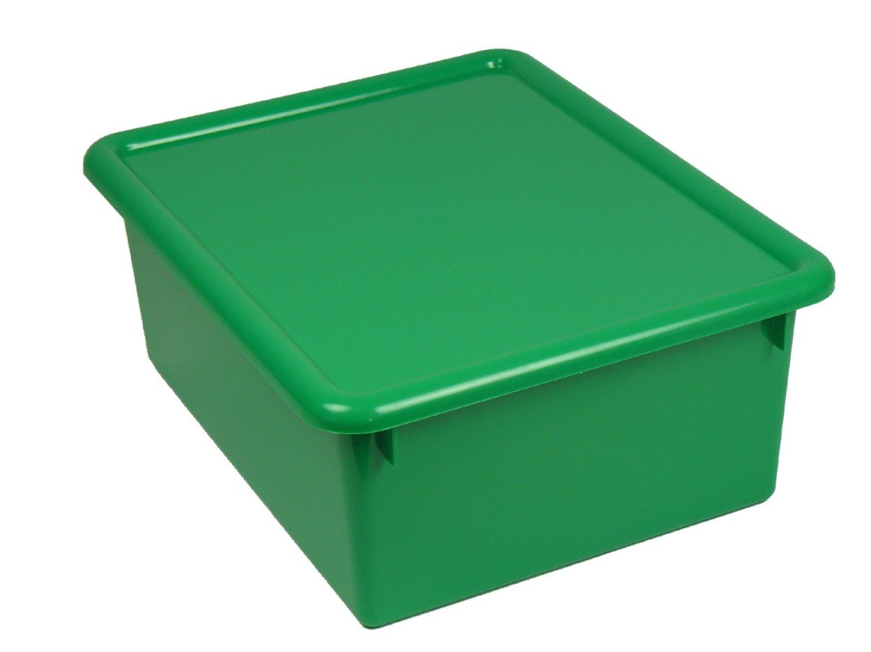 Romanoff Stowaway 5 Letter Box with Lid, Green