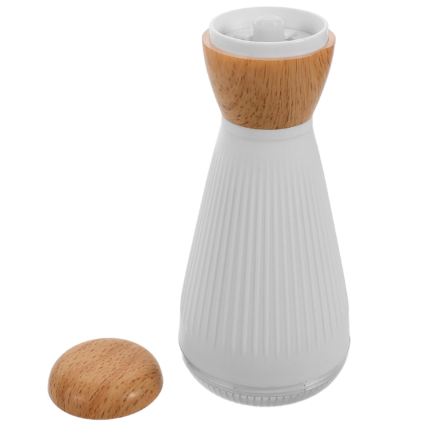 CIYODO Manual Pepper Grinder with Gears Portable Spice Grinder for Sea Salt Pepper and More Refillable Kitchen Tool for Bbq and 