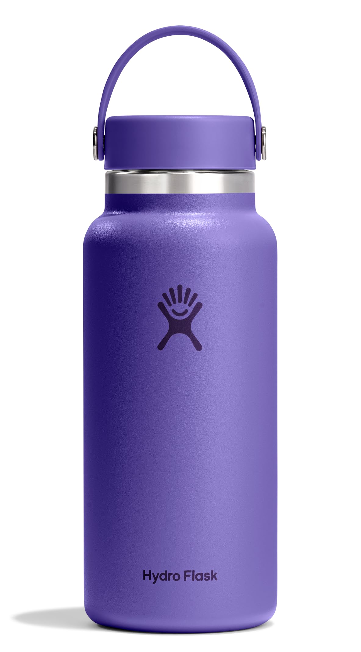 Hydro Flask Water Bottle  Insulated Stainless Steel  Wide Mouth Flex Lid, Non Spill, Leakproof and Refillable in 32 Oz Utopia 