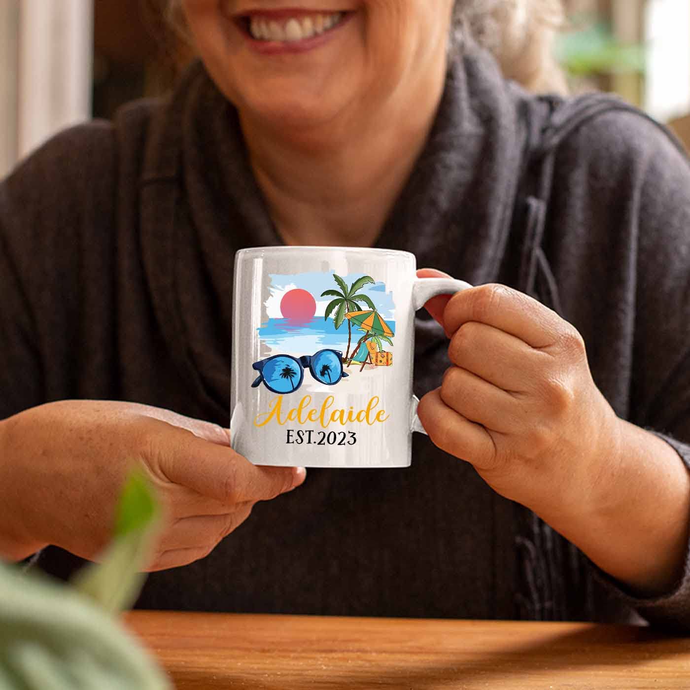 Personalized Name The Queen Has Retired Coffee Mugs Cups 11 Oz 15 Oz, Customized Retirement White Ceramic Mug Gifts For Retiree