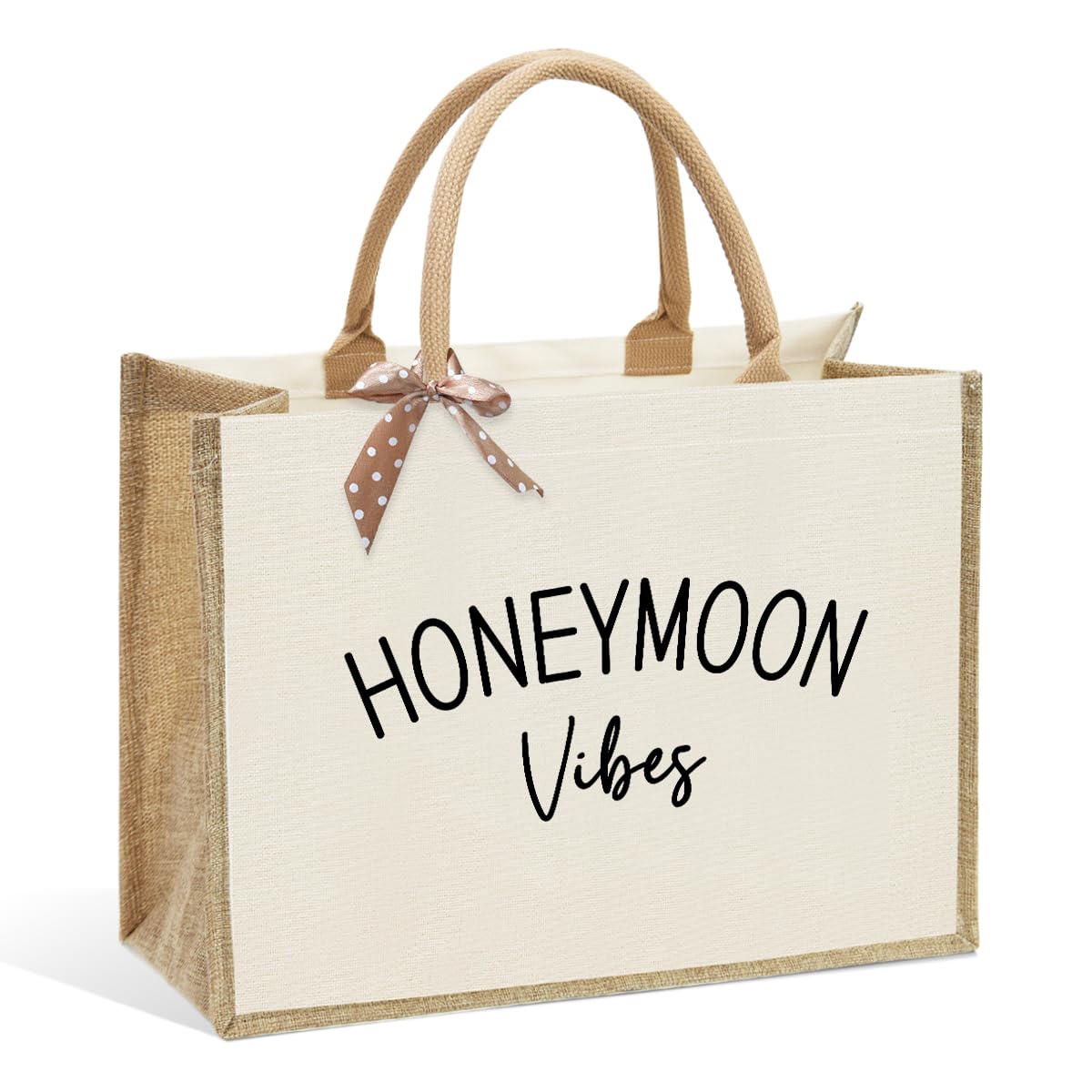 KongMoTree Bride Bag, Bride Gifts, Bridal Shower Gifts, Brides Canvas Tote Bag, Wedding Bachelorette Honeymoon Vibes Gift Brides