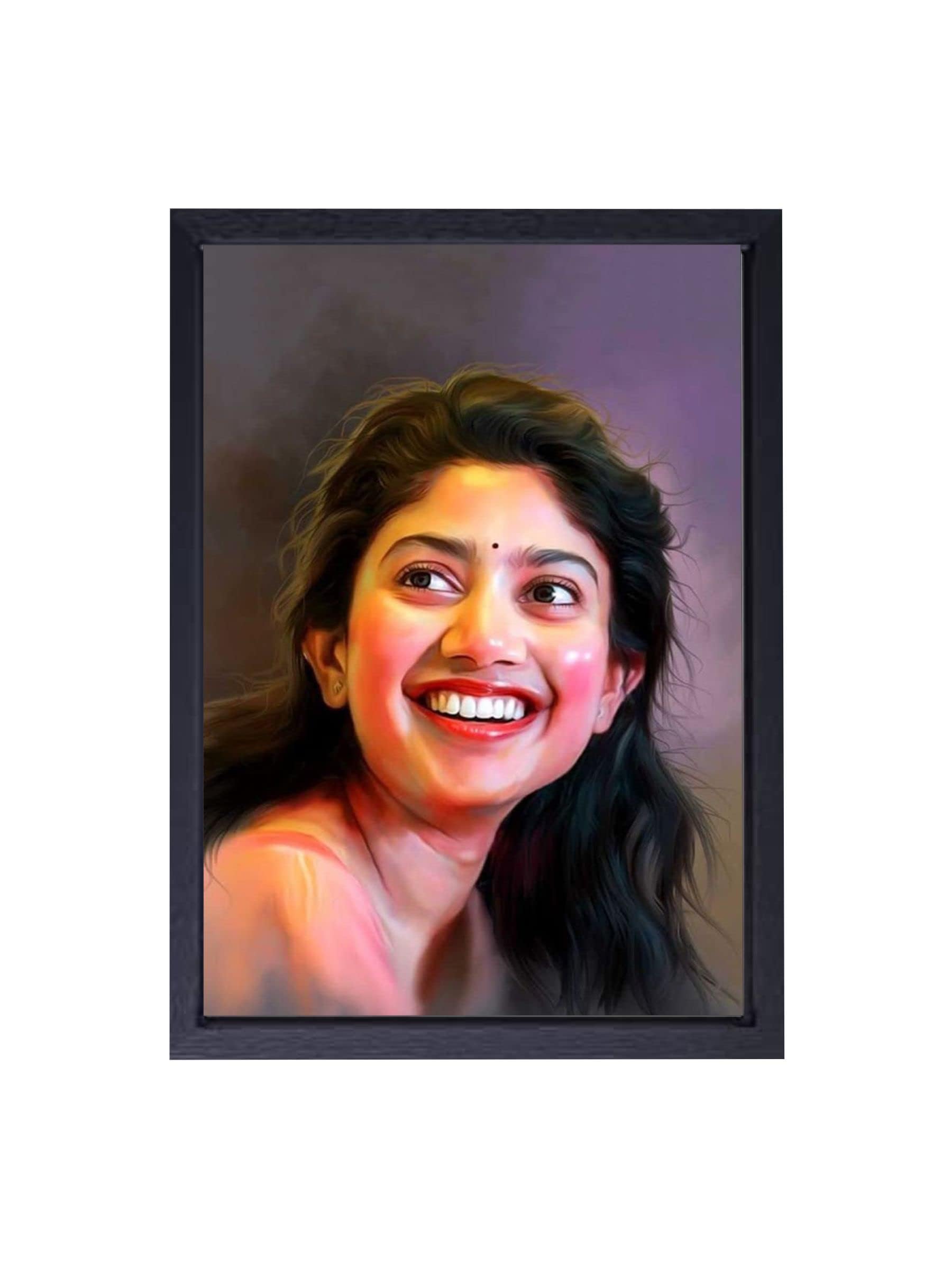 Vsk Sketch Digital Handmade Oil Painting Gift | Customised Photo Frame | Customized Digital Painting | Oil Painting Photo Frame